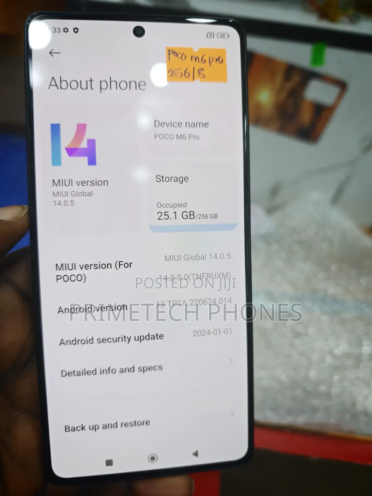 Xiaomi Poco M6 Pro 256 GB Black