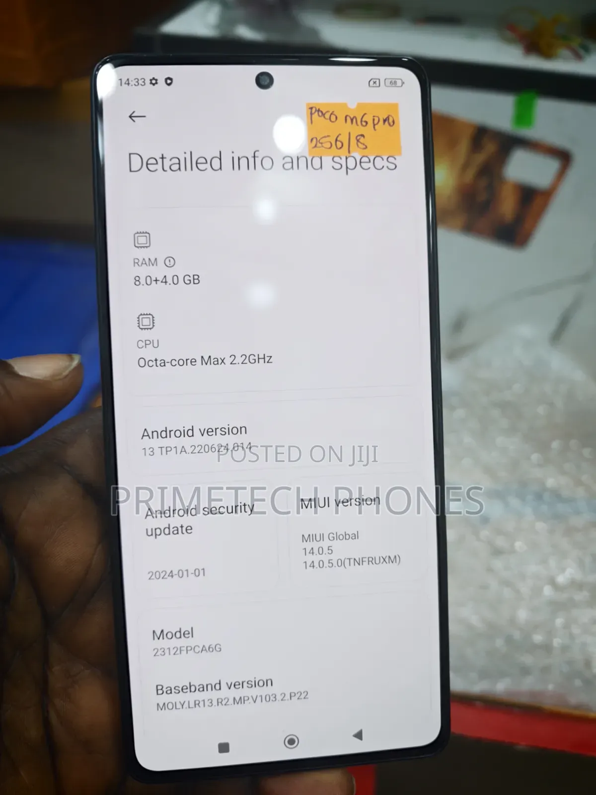 Xiaomi Poco M6 Pro 256 GB Black