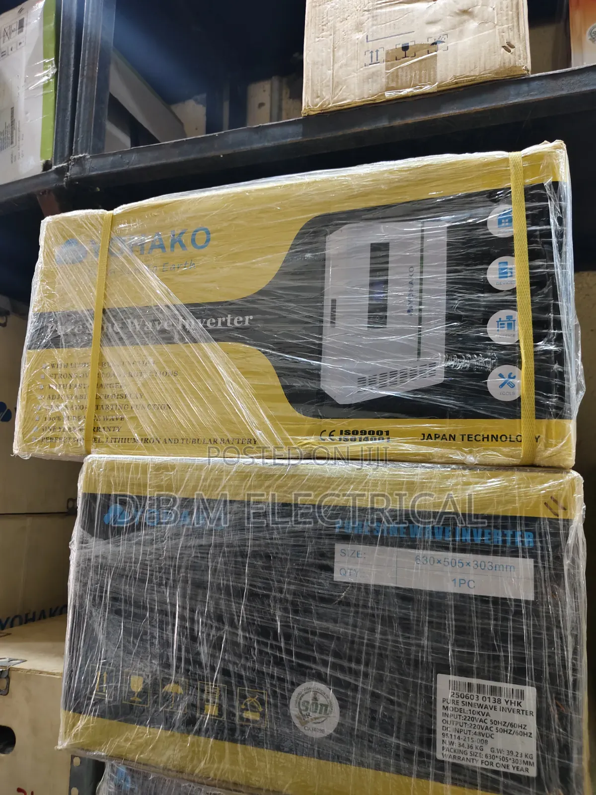 Yohako Solar Inverter 10kva 48v