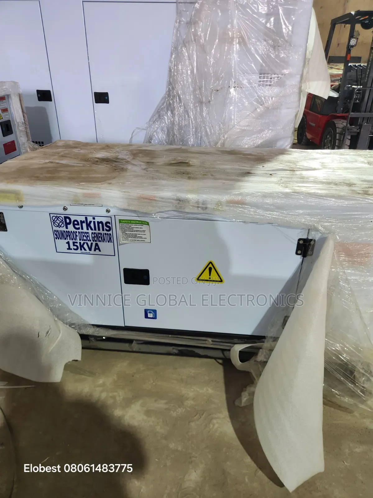 15kva Brand New Diesel Soundproof Generator 100% Pure Copper Coil