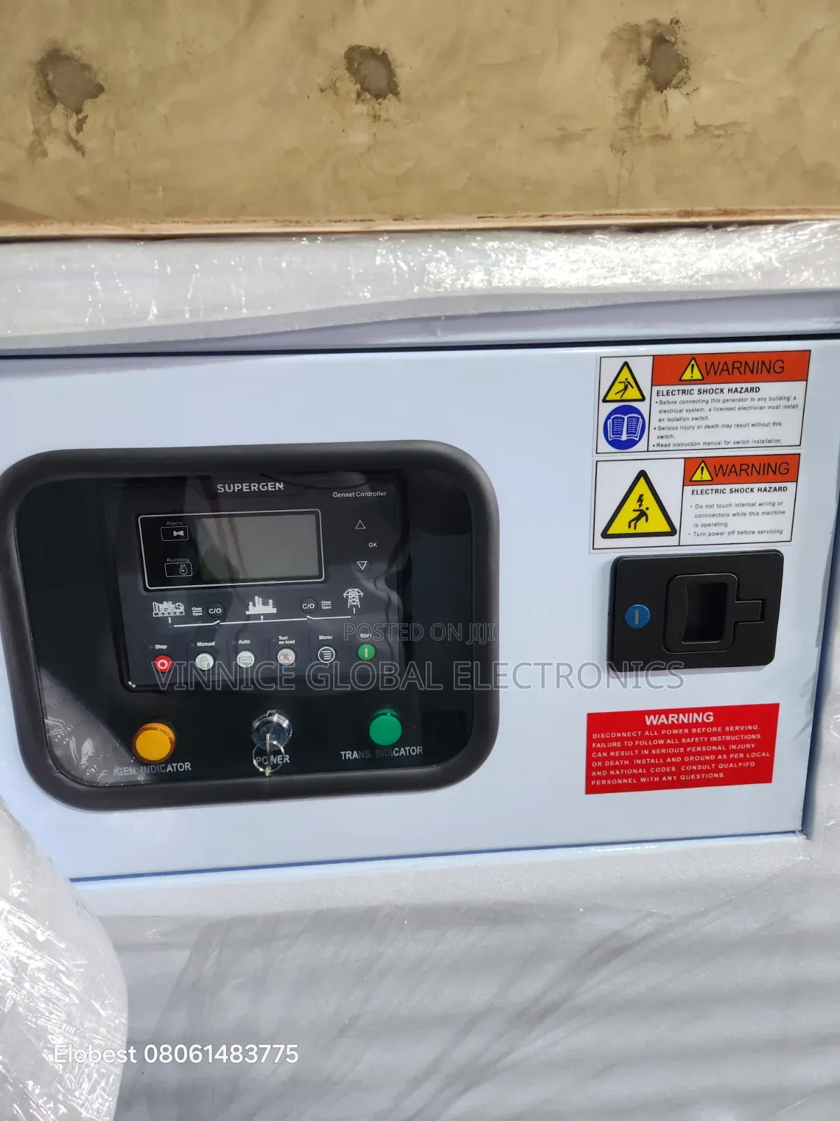 15kva Brand New Diesel Soundproof Generator 100% Pure Copper Coil