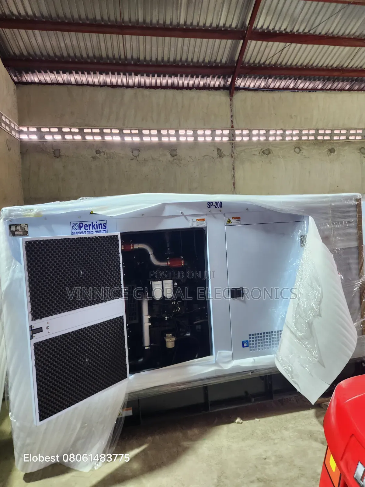 Brand New 200kva Perkins Diesel Soundproof Genrator With 5yrs Warranty