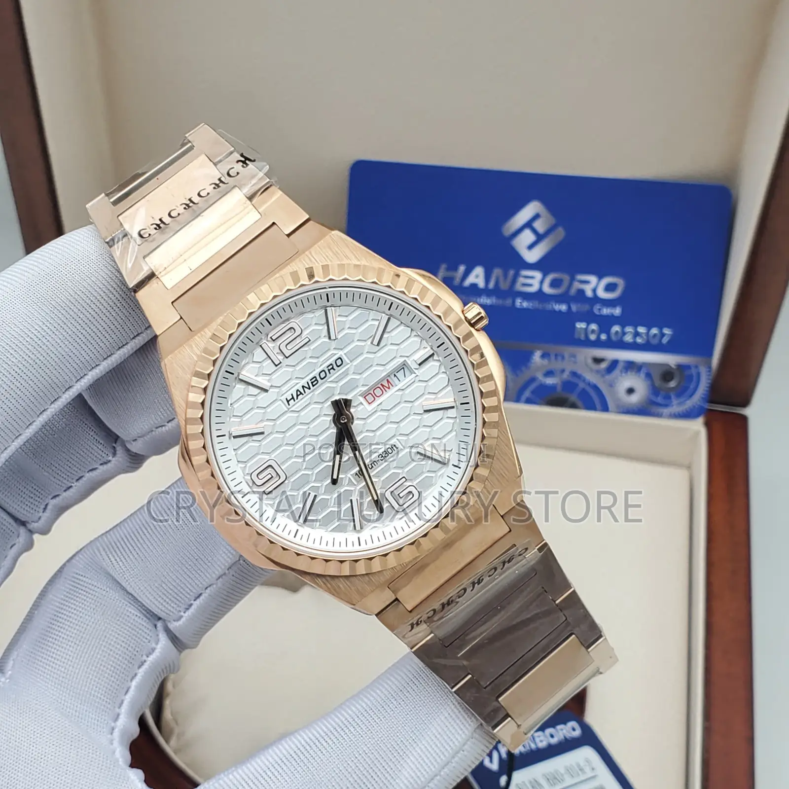 Hanboro Authentic Quality Luxury Men Automatic Engine Wristwatch