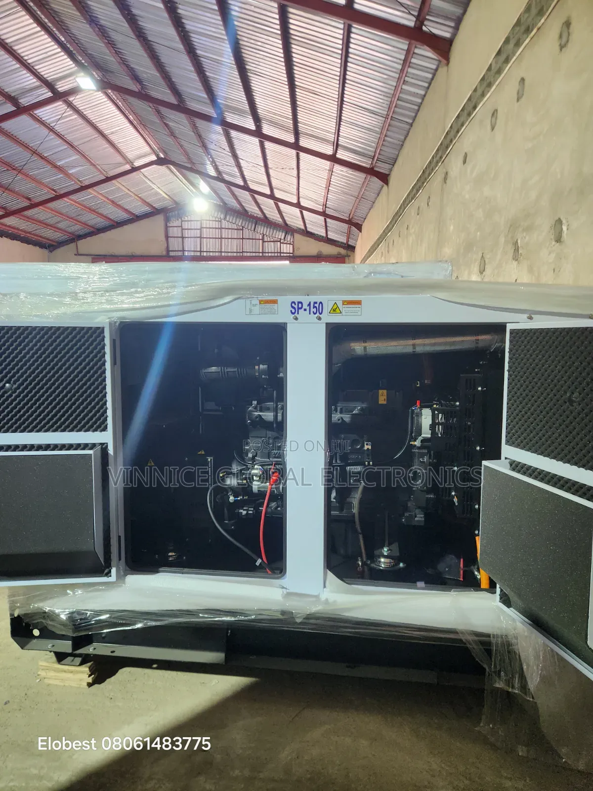 Brand New 150kva Perkins Diesel Soundproof Generator 5years Warranty