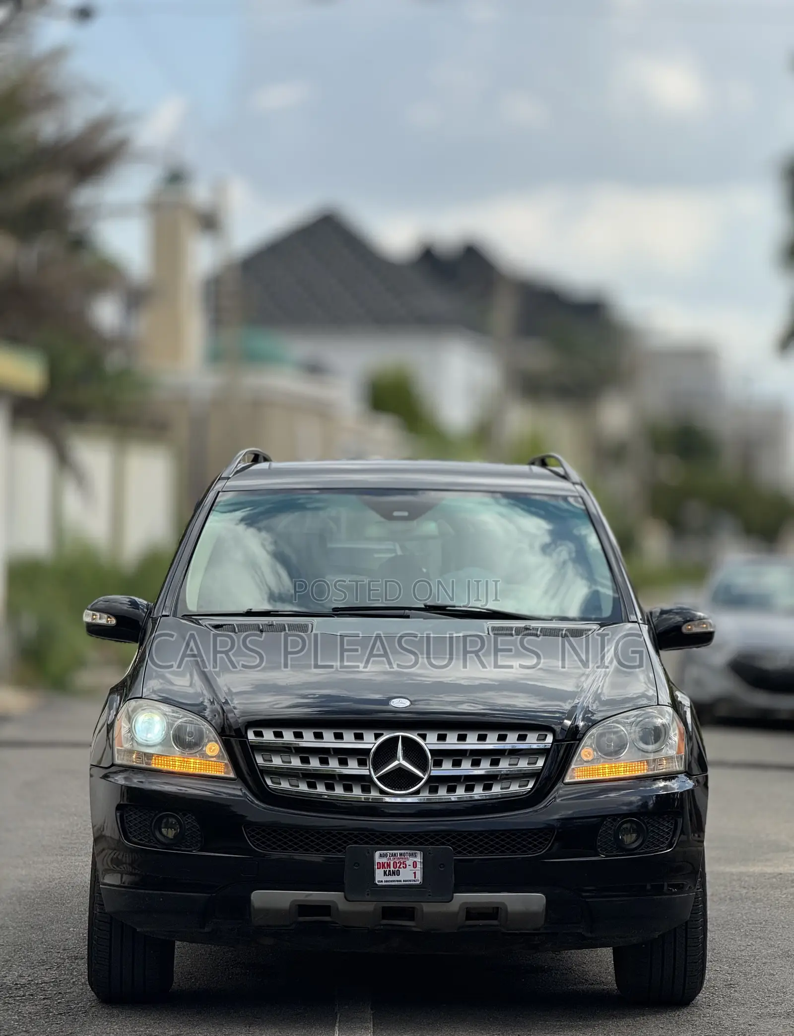 Mercedes-Benz M Class ML 350 AWD 4Matic (3.5L V6 7A) 2006 Black