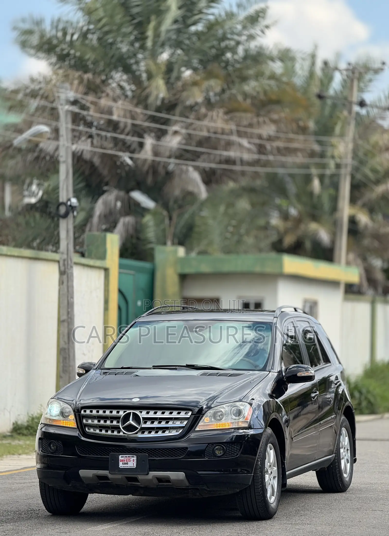 Mercedes-Benz M Class ML 350 AWD 4Matic (3.5L V6 7A) 2006 Black