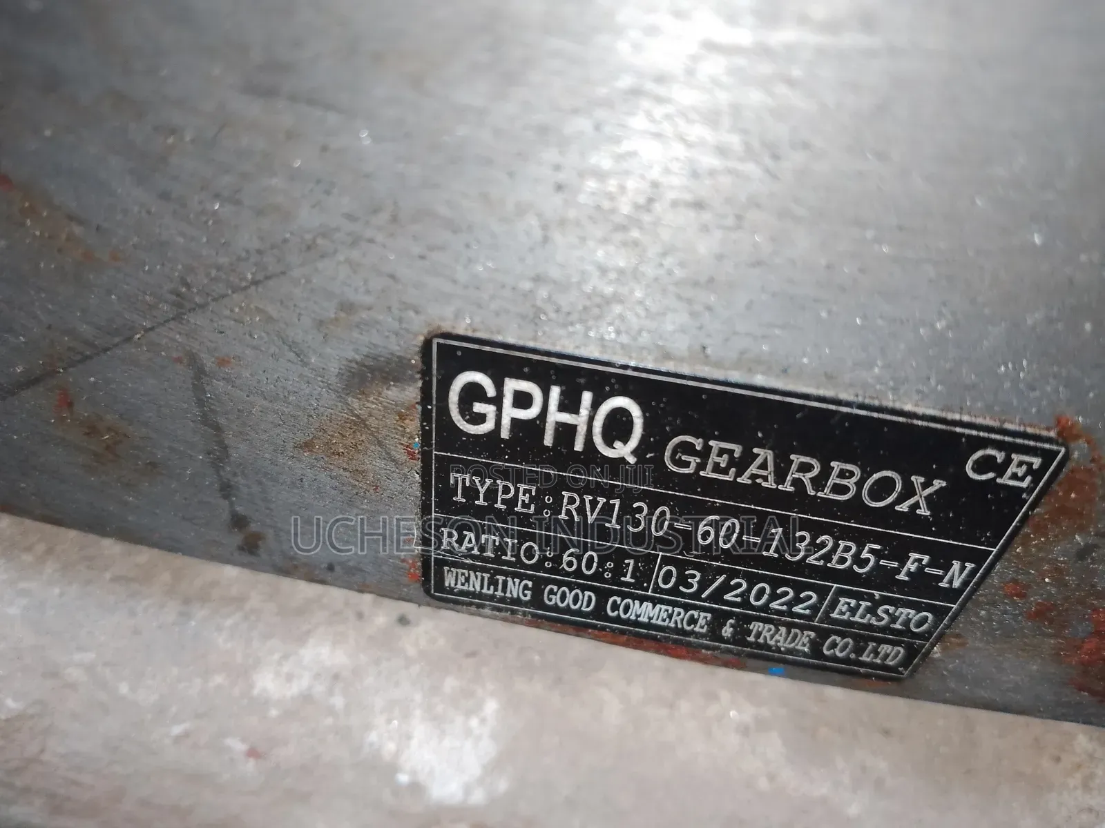 Break Motor With Double Gearbox
