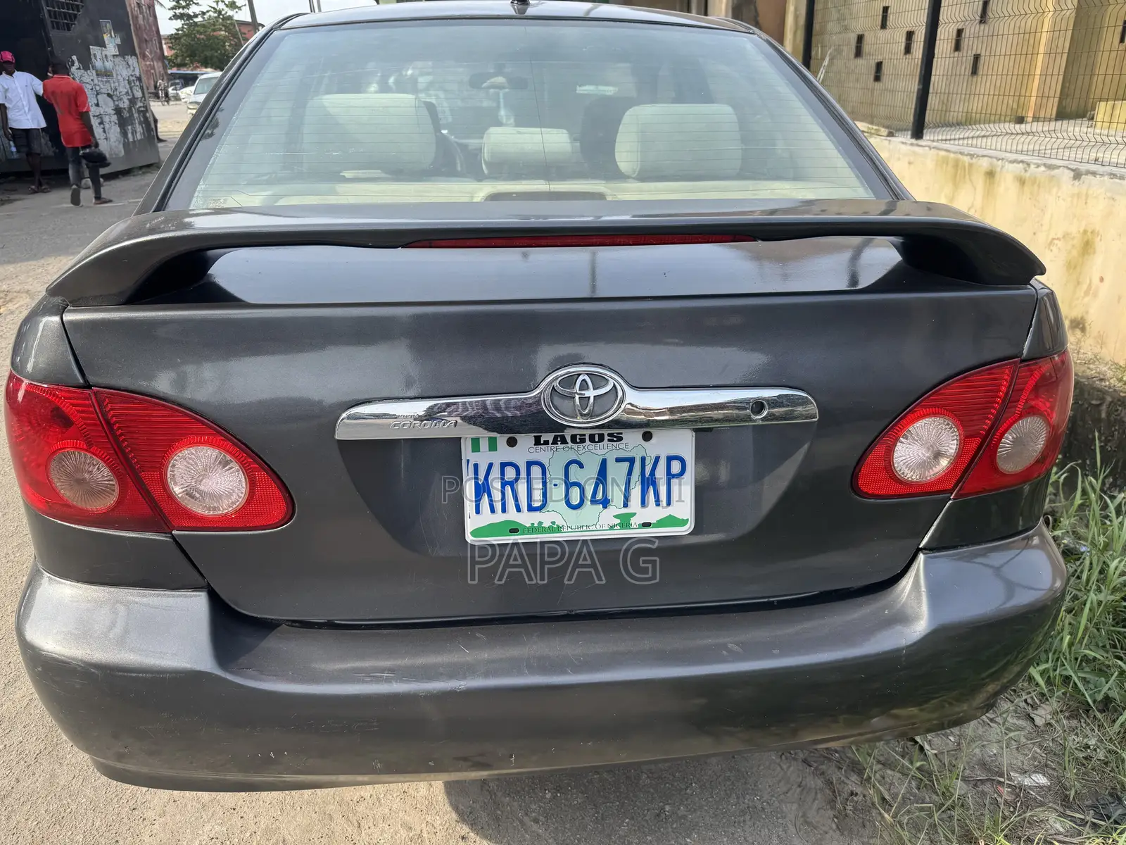 Toyota Corolla CE 2007 Gray