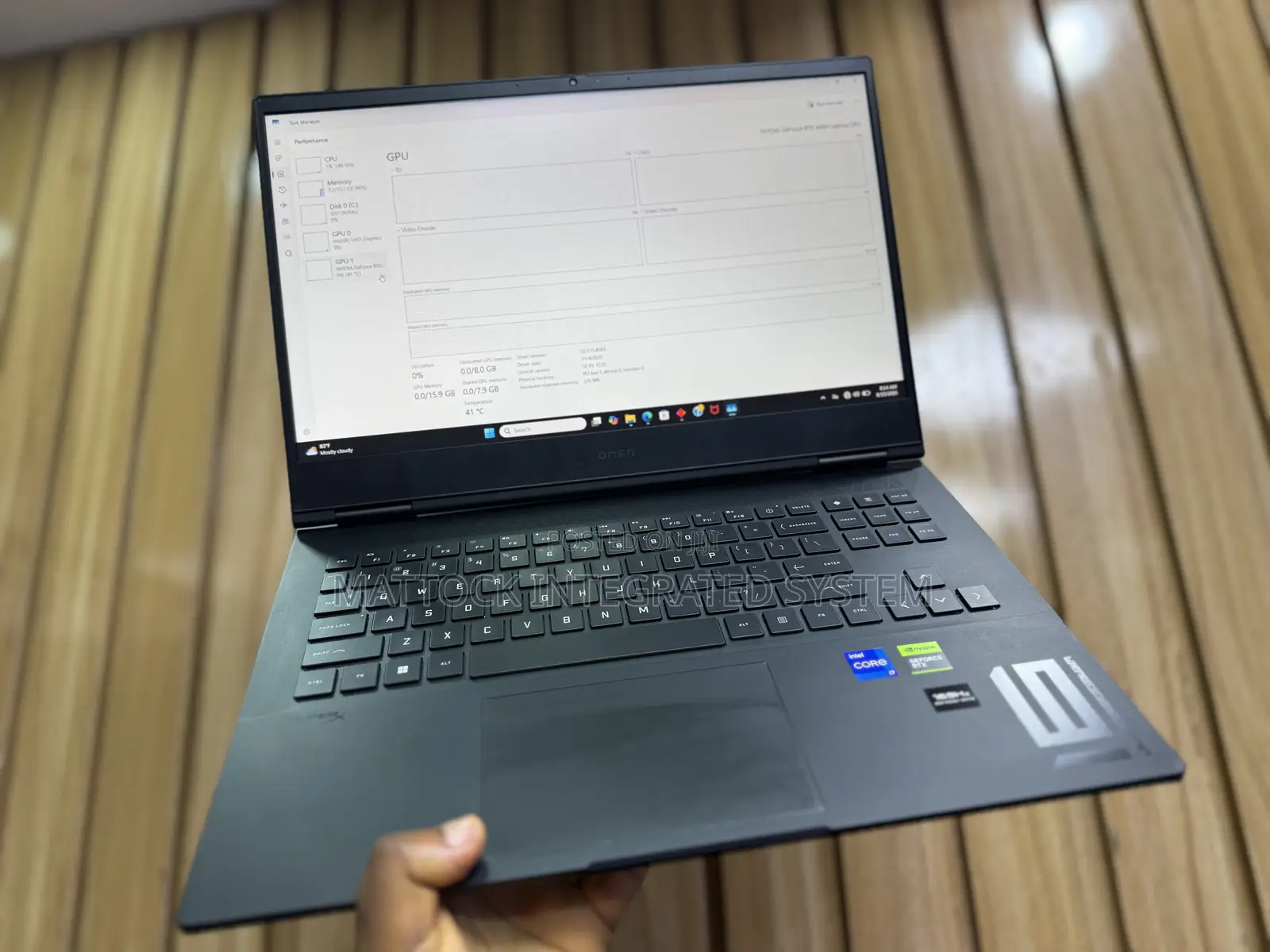 Laptop HP Omen 16 16GB Intel Core i7 SSD 1T