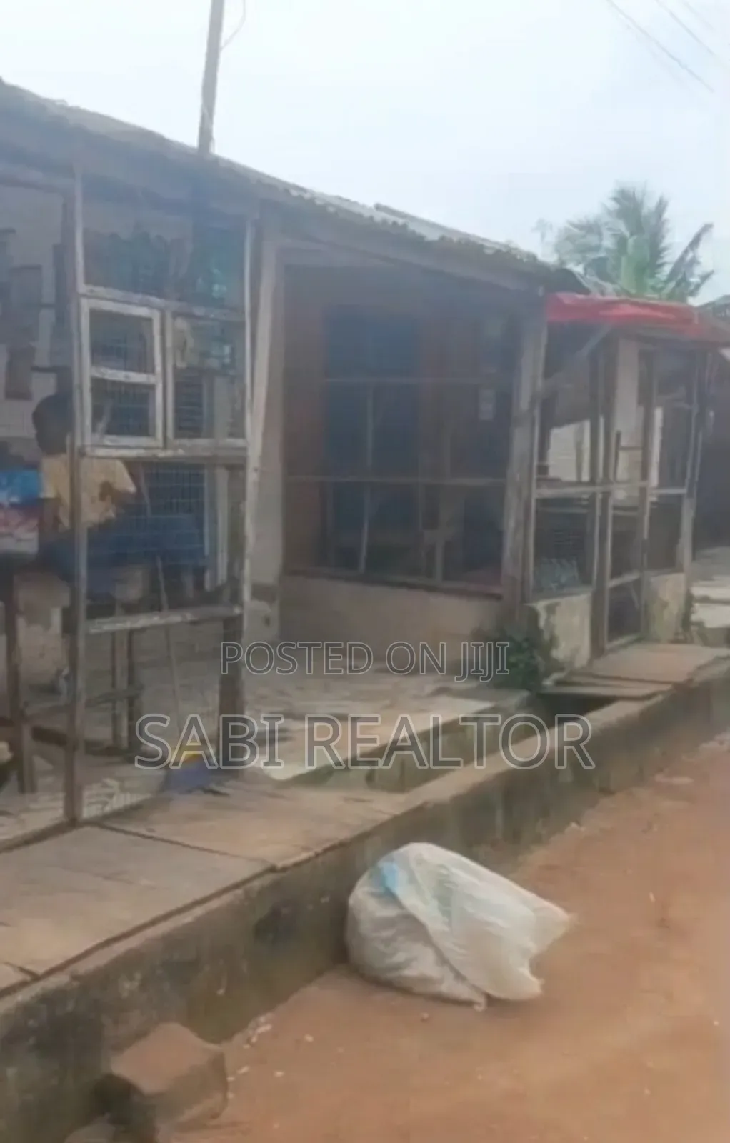 Half Plot on a Corner-Piece of Land With Shops at Aminkanle Alagbado