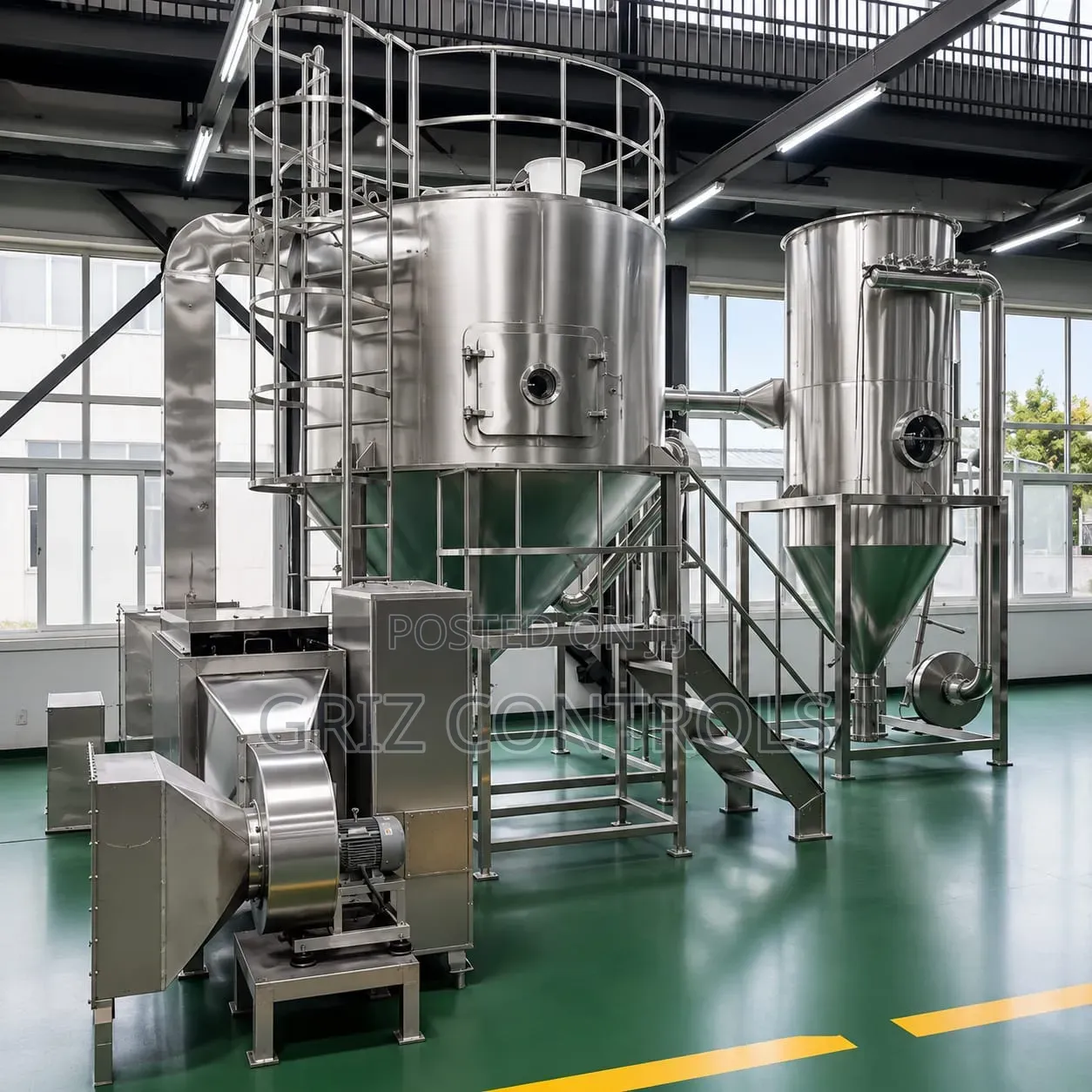 GRIZ CONTROLS Industrial Spray Dryer
