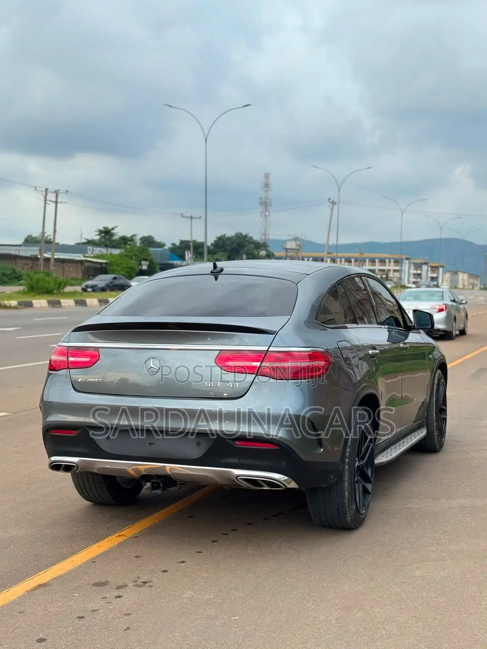 Mercedes-Benz GLE-Class AMG GLE 43 4MATIC 2017 Gray