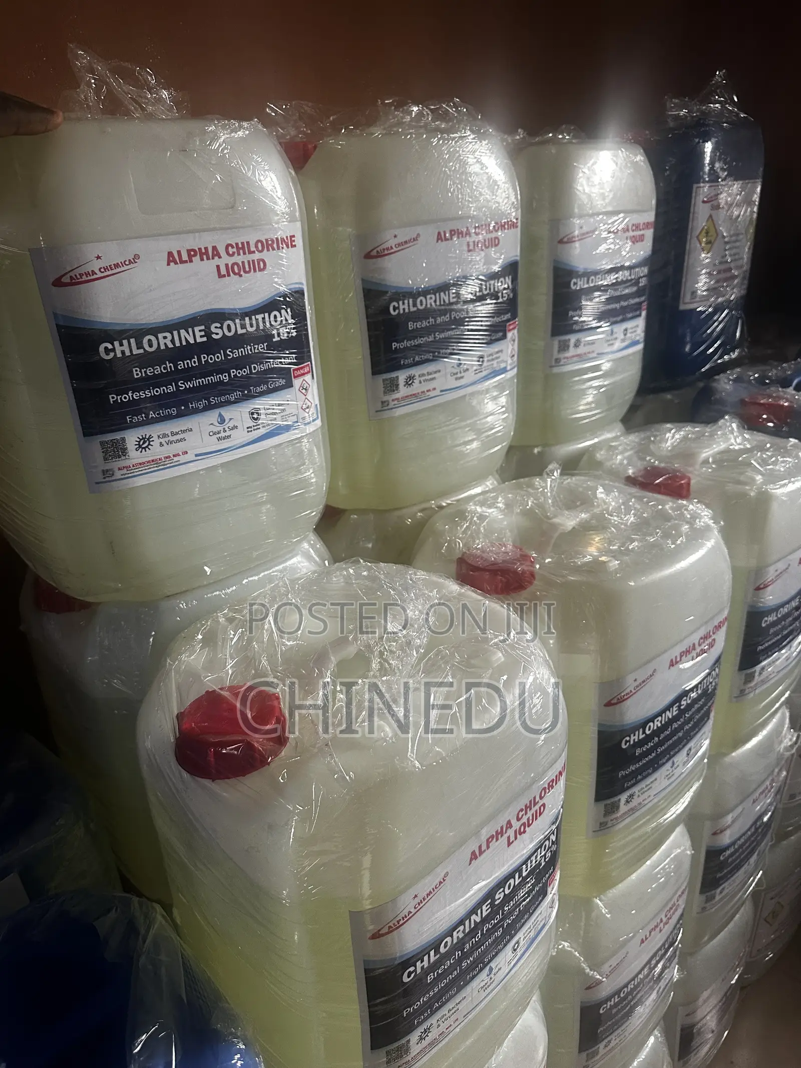 CHLORINE LIQUID 15% - Chlorine Solution 20L