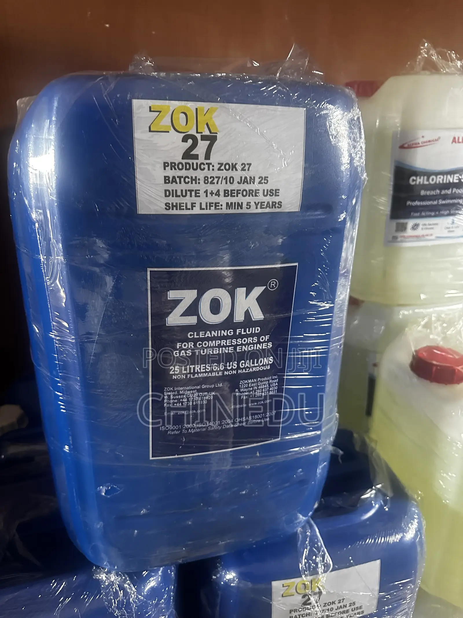 ZOK 27 - Gas Turbine Compressor Cleaning Fluid 20L