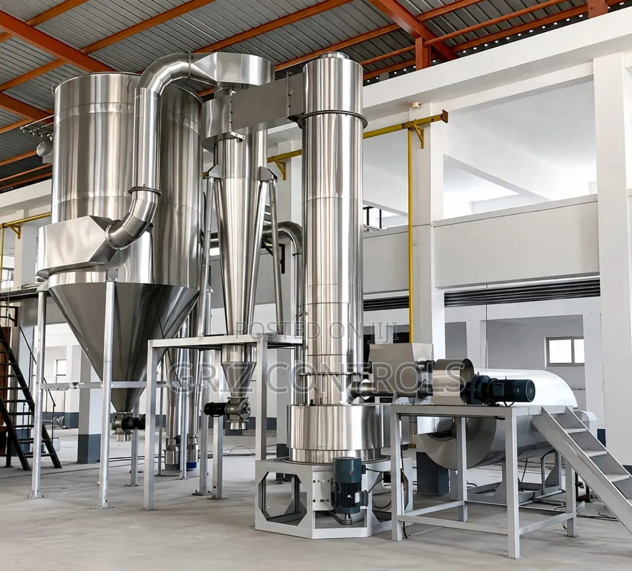 GRIZ CONTROLS Industrial Flash Dryer