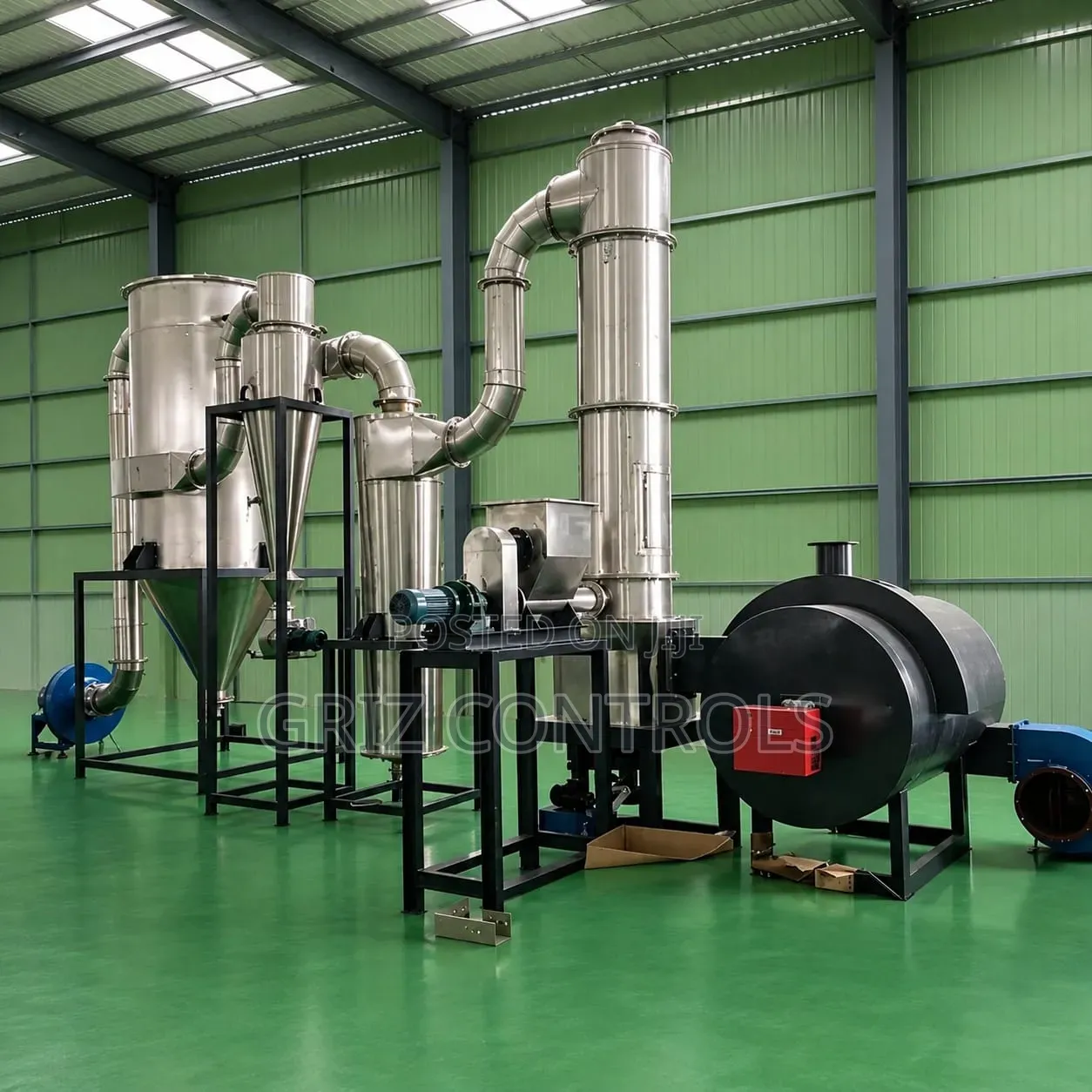 GRIZ CONTROLS Industrial Flash Dryer
