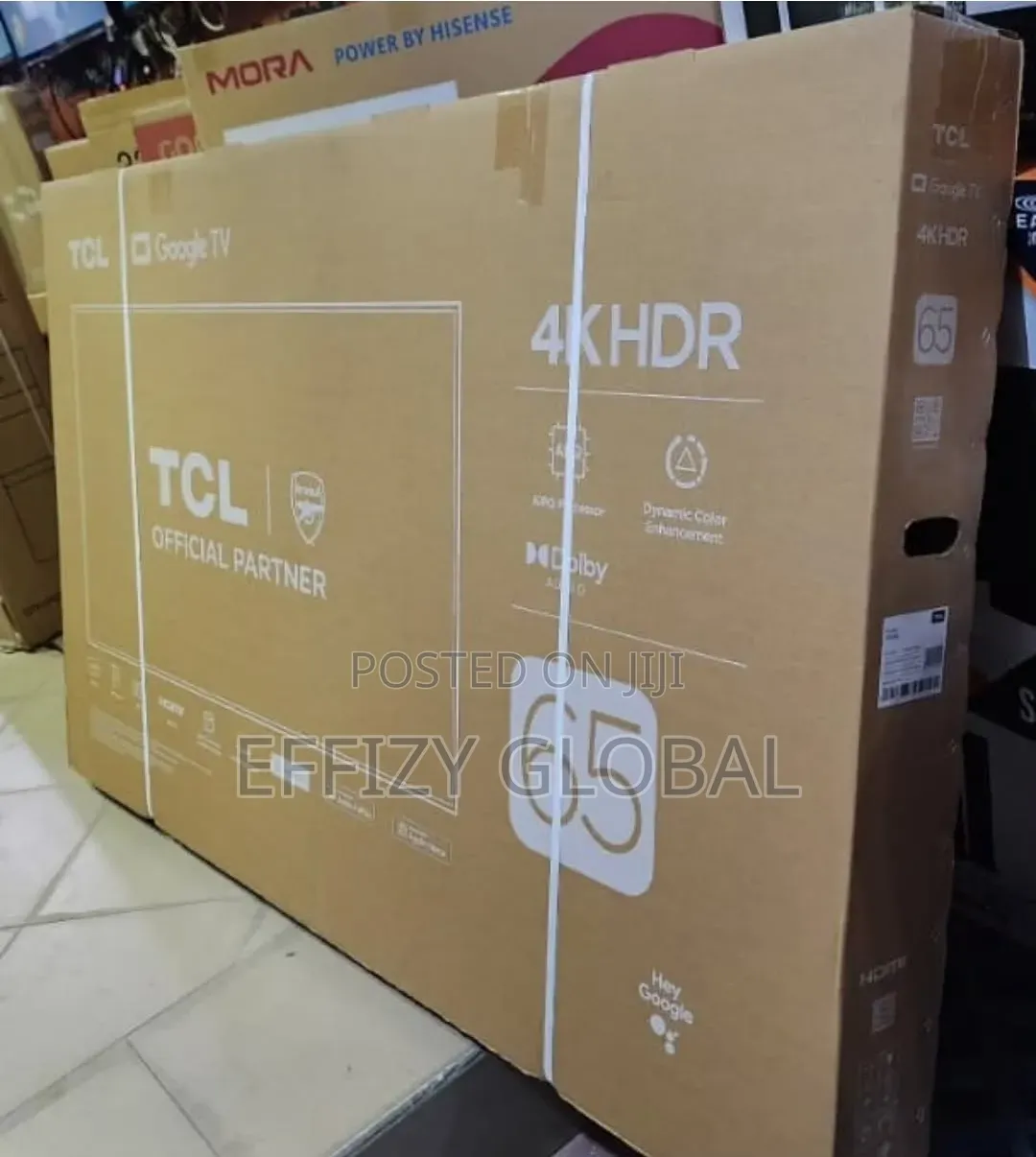 65-Inch TCL HDR Smart Google TV