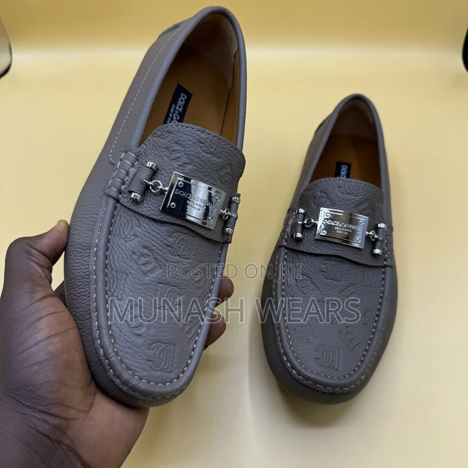 Italian Dolce Gabbana Flexible Slip on Shoe 40-46