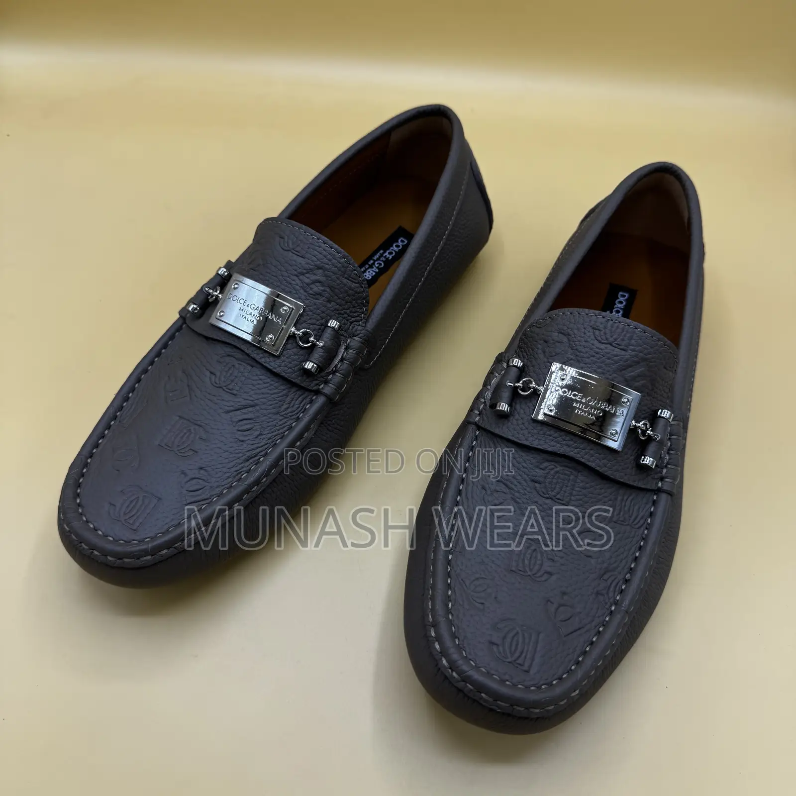 Italian Dolce Gabbana Flexible Slip on Shoe 40-46