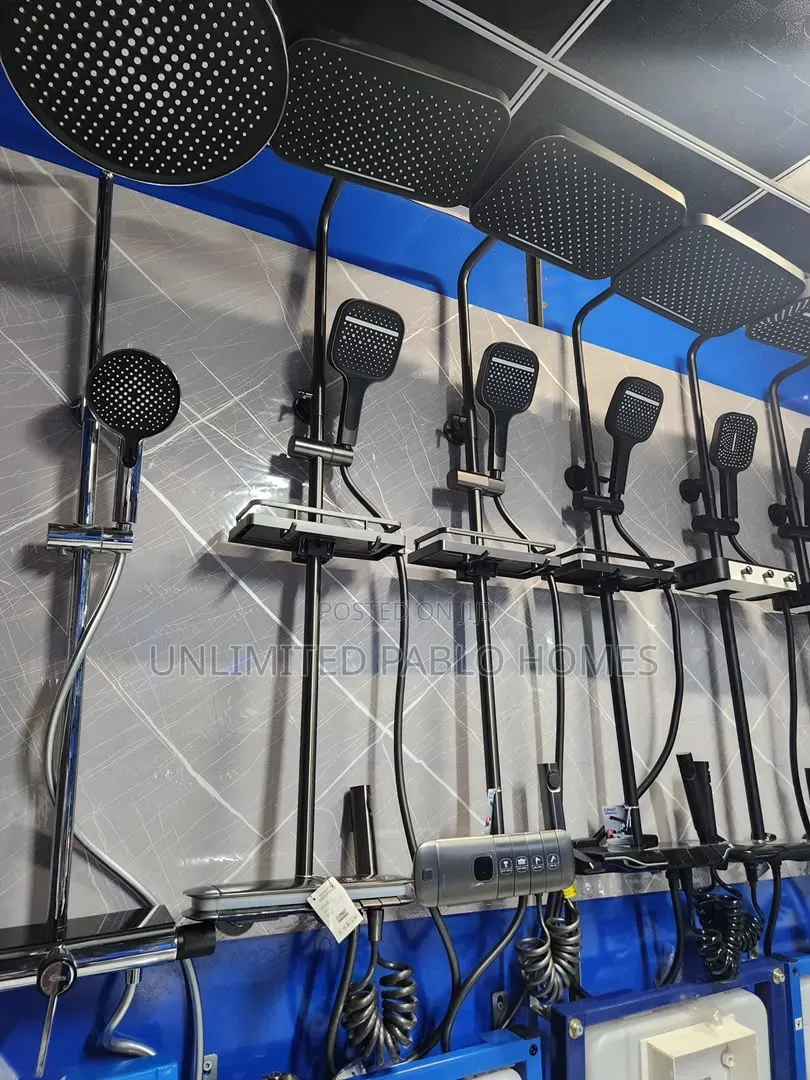 Modern Standing Hot Cold Rain Shower Mixer