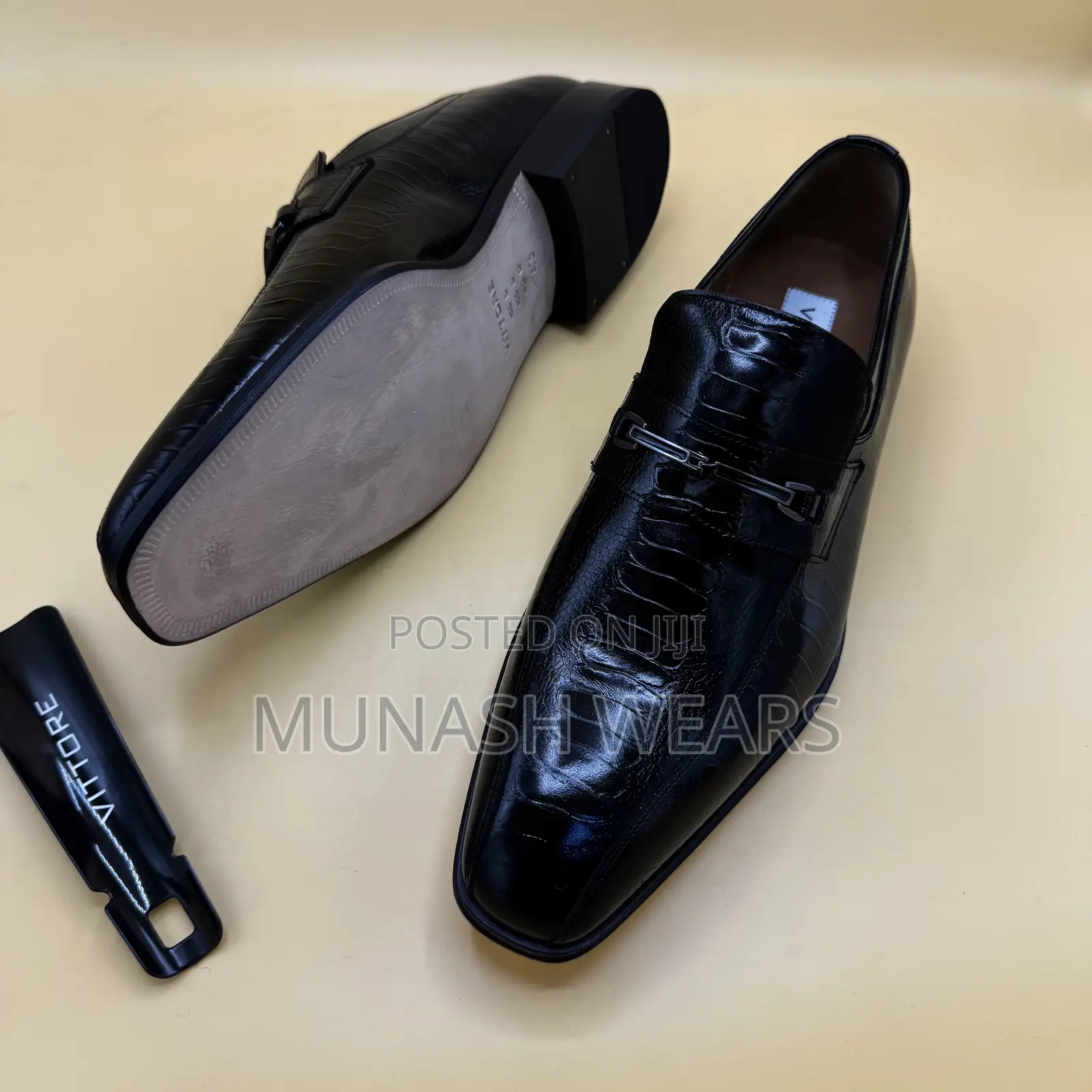 Italian Vittore Leather Shoes 40-46 Available