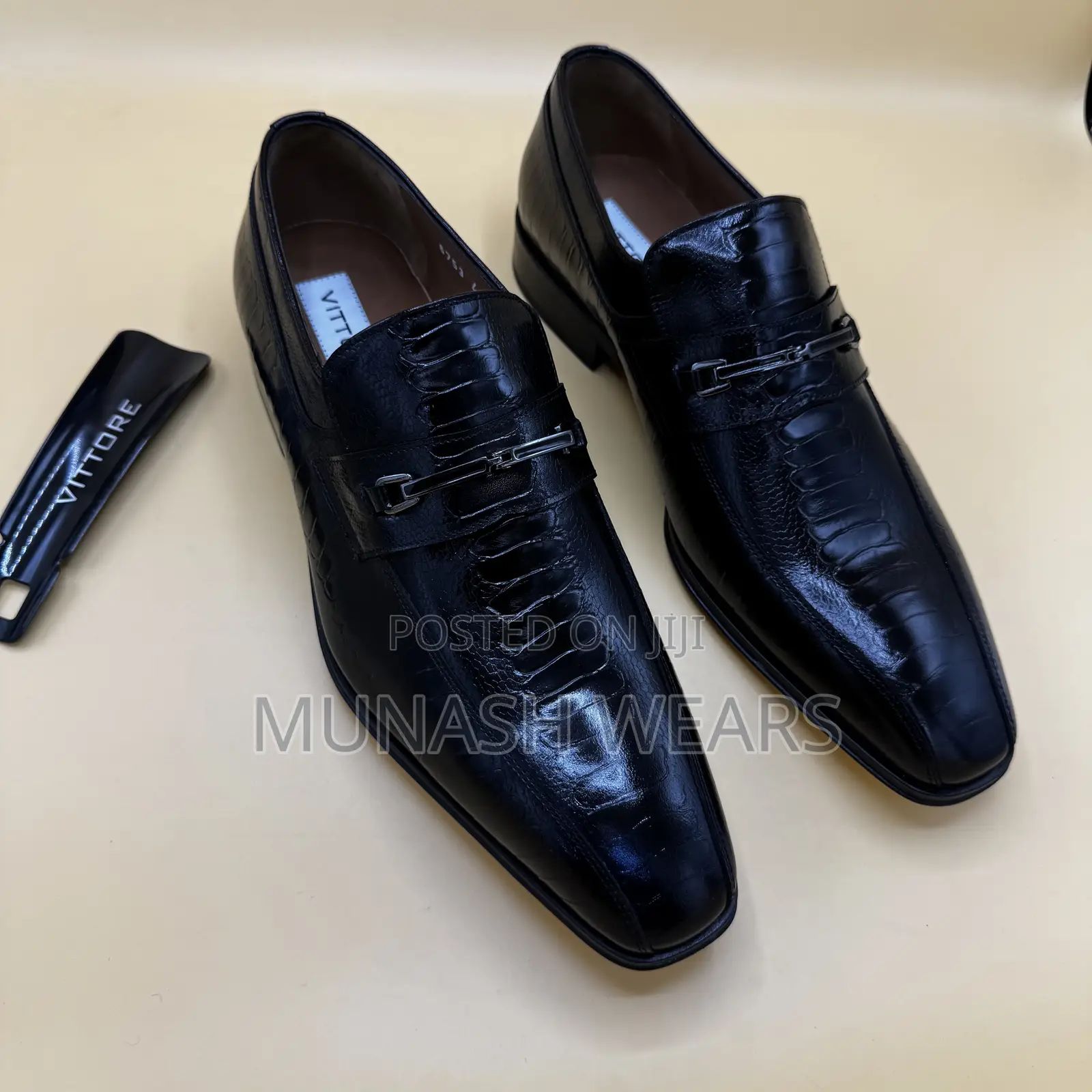 Italian Vittore Leather Shoes 40-46 Available