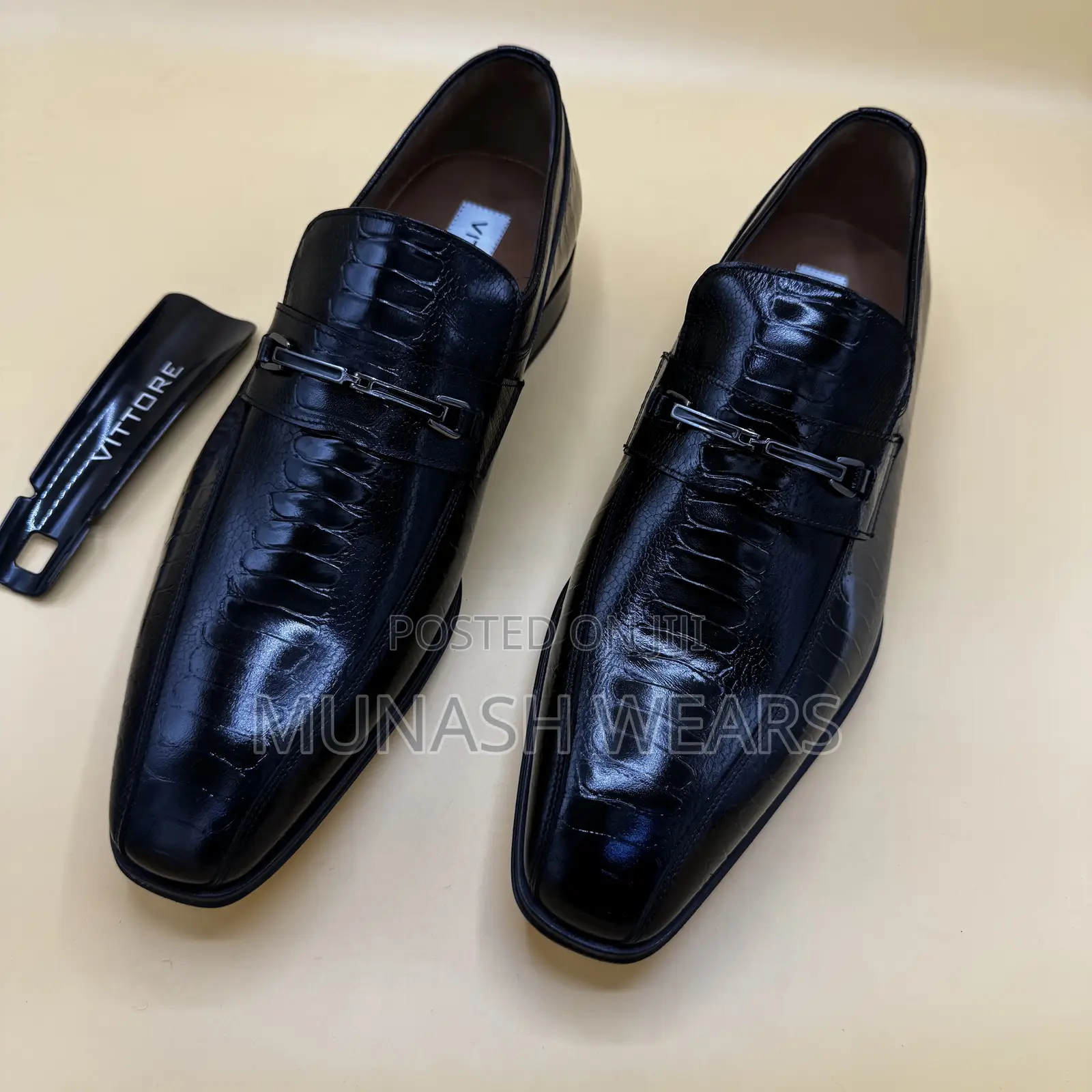 Italian Vittore Leather Shoes 40-46 Available