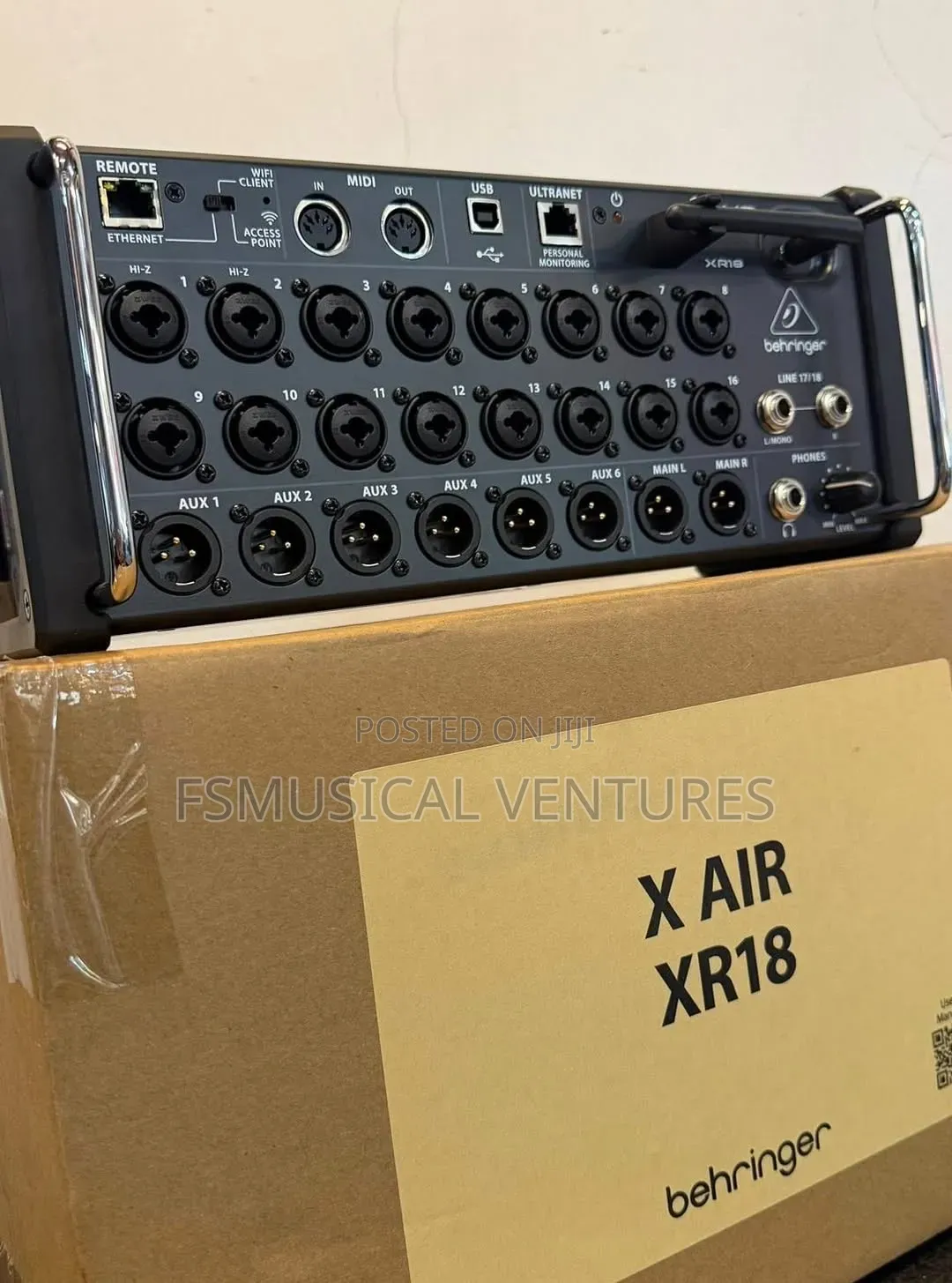 X Air Xr18 Behringer Digital Mixer