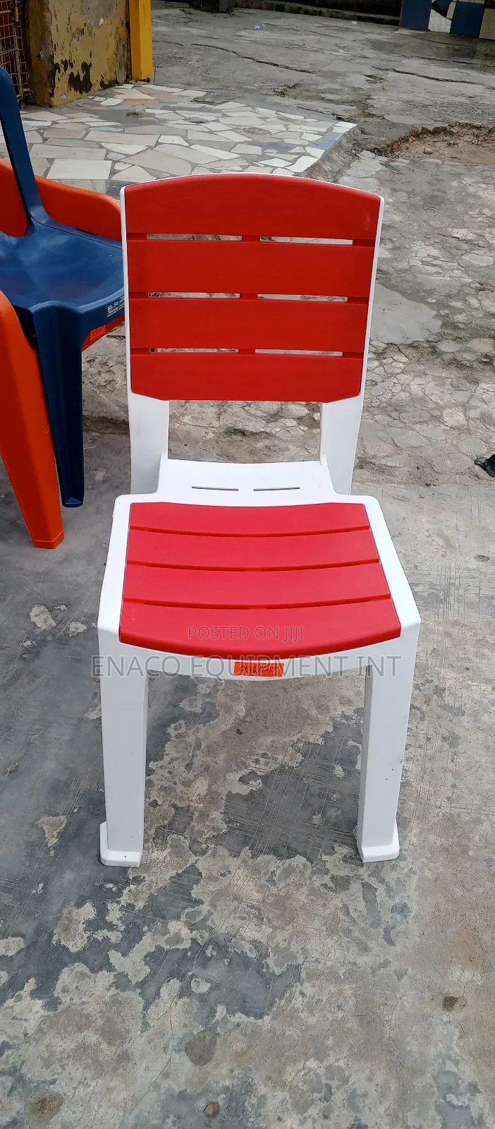 Plastic Chair Without