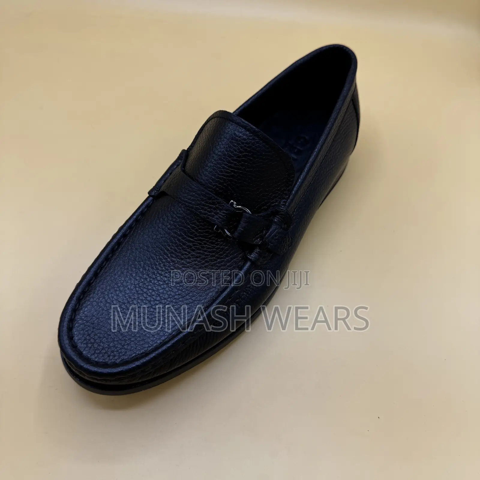 Italian Cross Belt Side Buckle Genio Leather Shoe 40-46