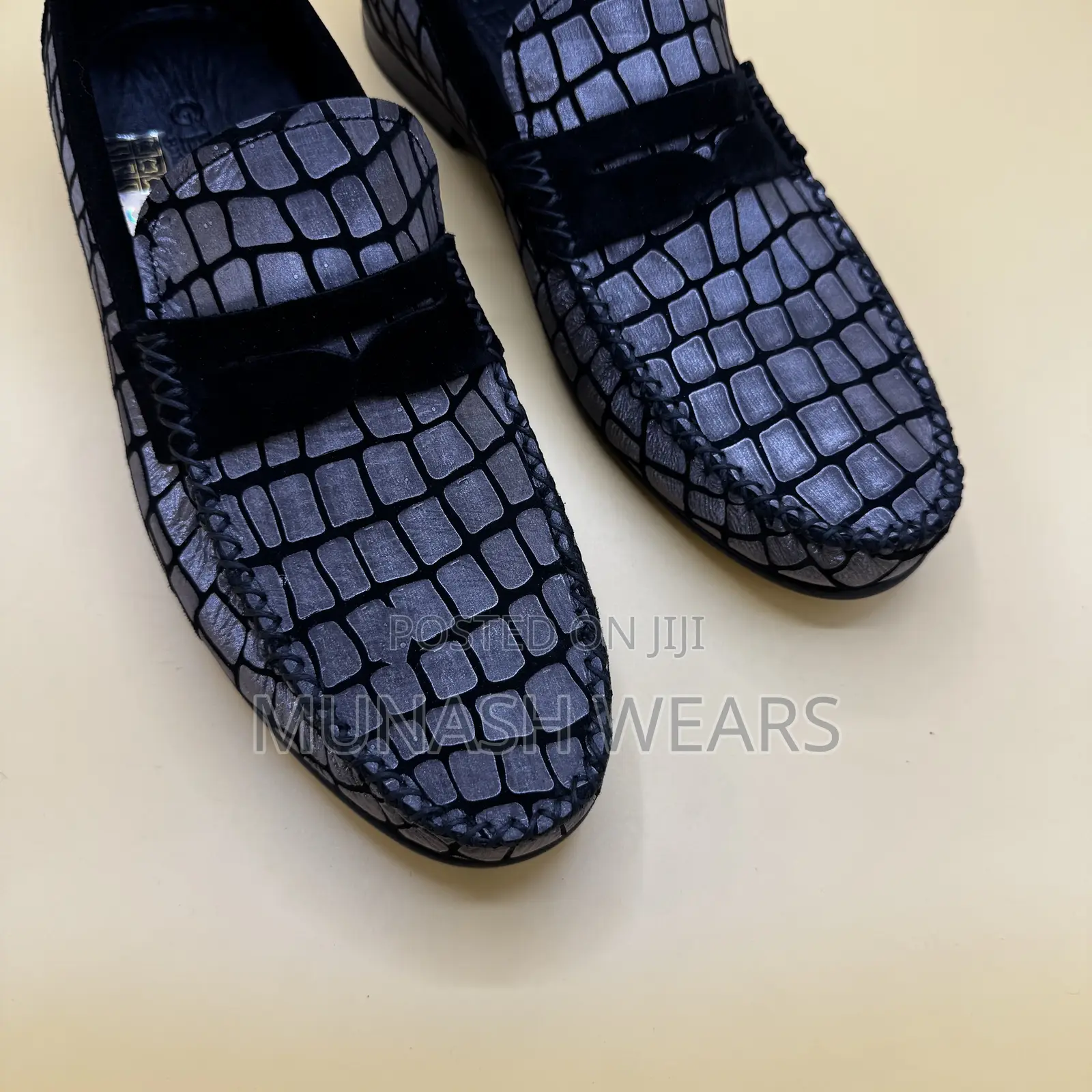 Italian Ash Skin Leathet Genio Shoe 40-46