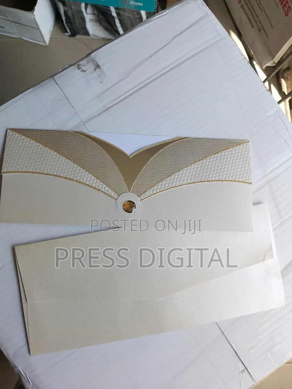 Modern Marriage Invitation Card