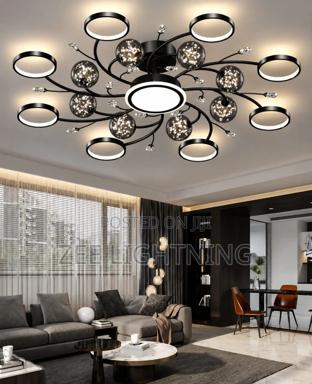 LED Ceiling Chandelier (By 16hands )