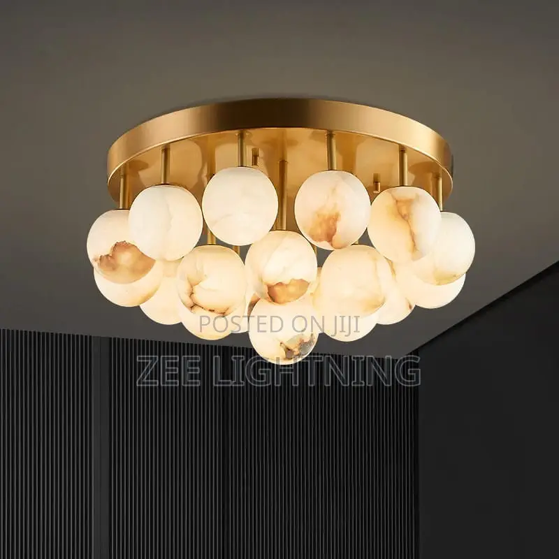 LED Marble Glass Chandelier(by 20glass Size 800mm)