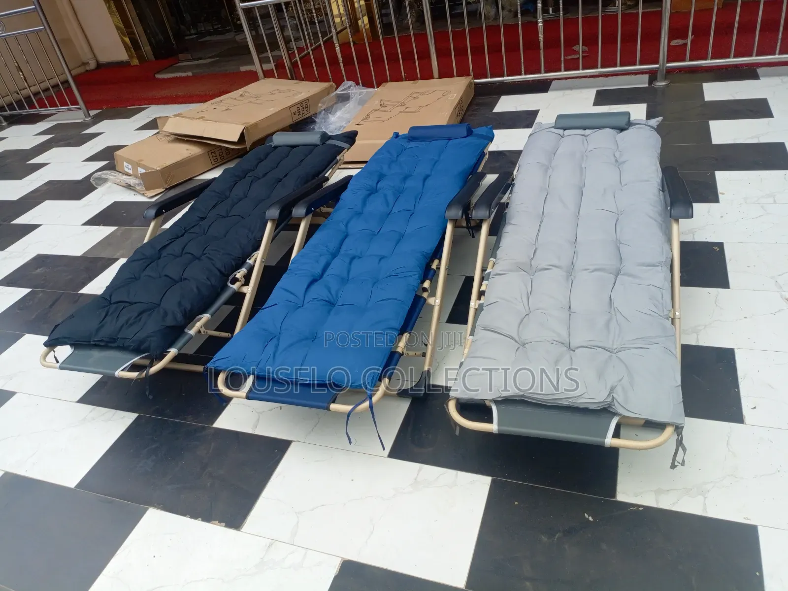 Your High Quality Reclining Relaxing Foldable Chair/Bed
