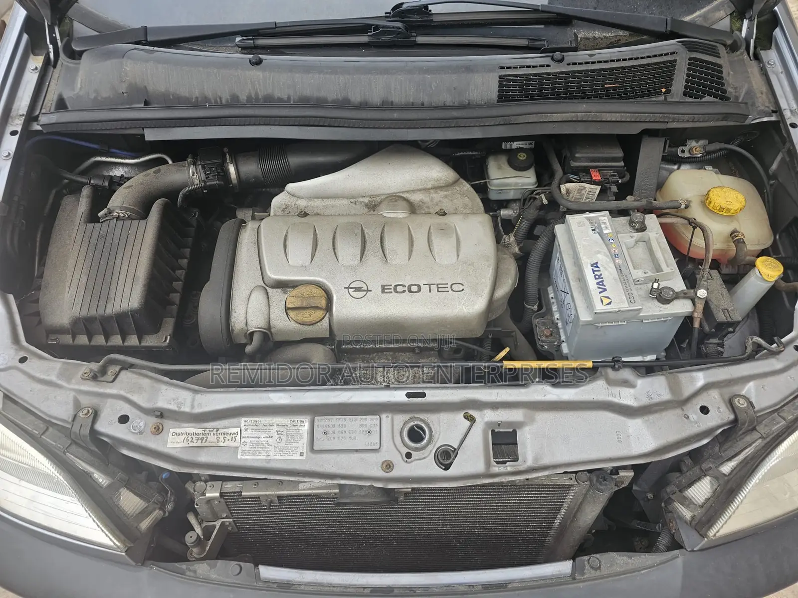 Opel Zafira 2004 Gray