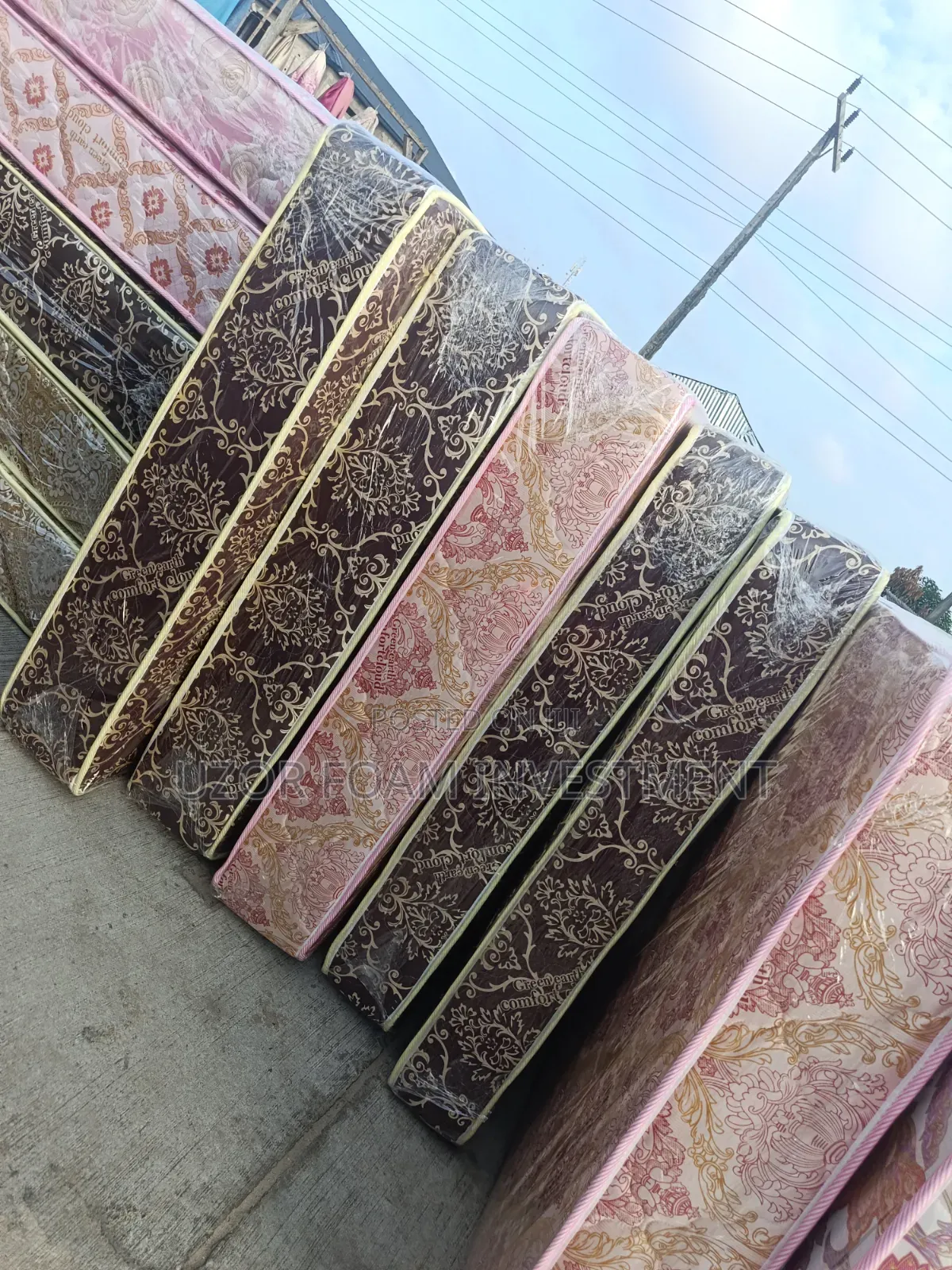 6 By6 By10. Super Semi Orthopaedic Mattress (120kg) Greenearth Mattres