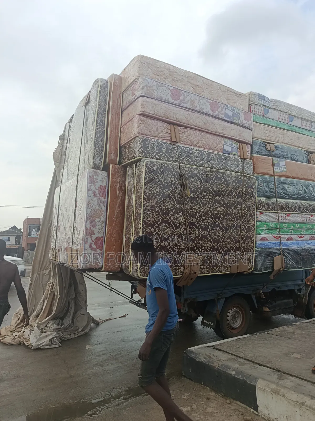 4.5*6 X 19 Greenearth Mattress, Classic Semi Orthopaedic Mattress