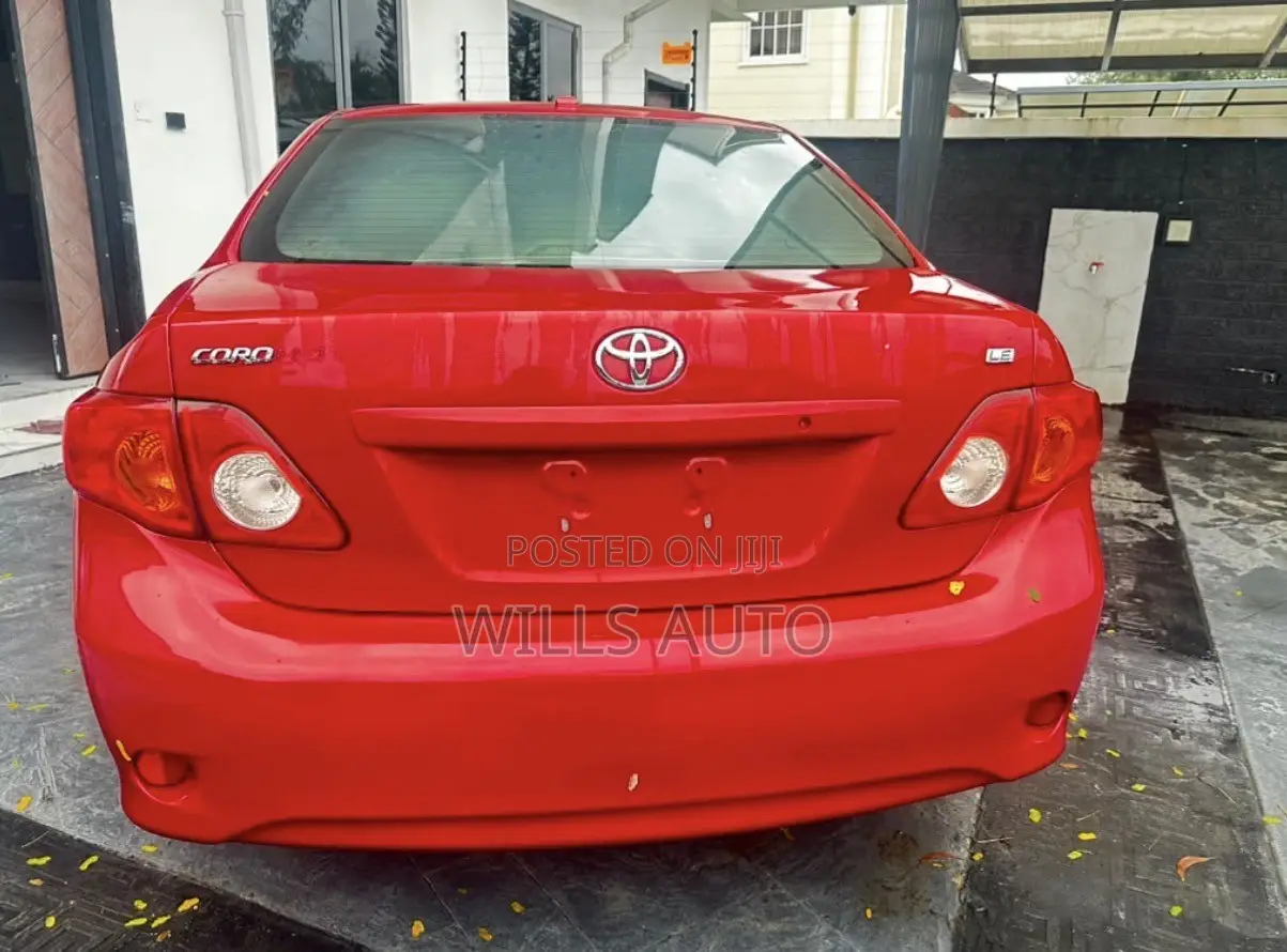 Toyota Corolla 2010 Red