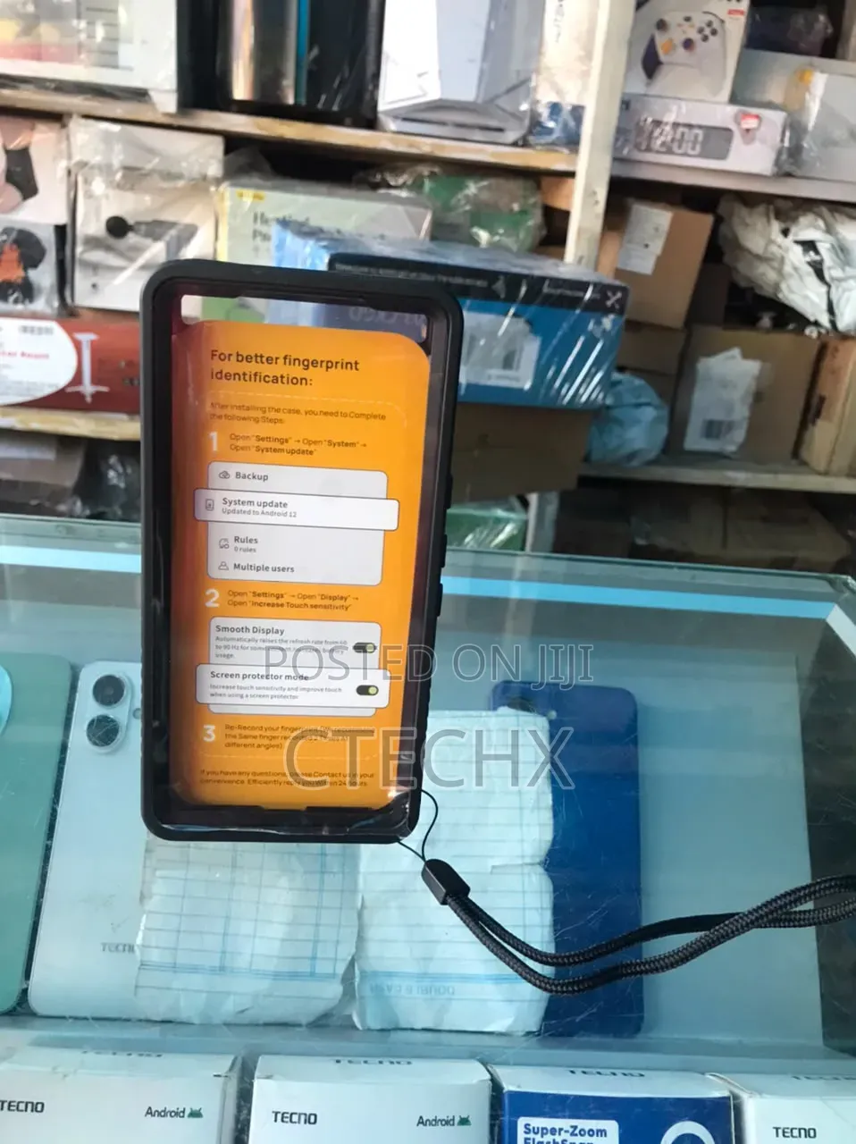 Lanhiem Pixel 7 Case, IP68 Water/Dustproof Shockproof Screen Protector