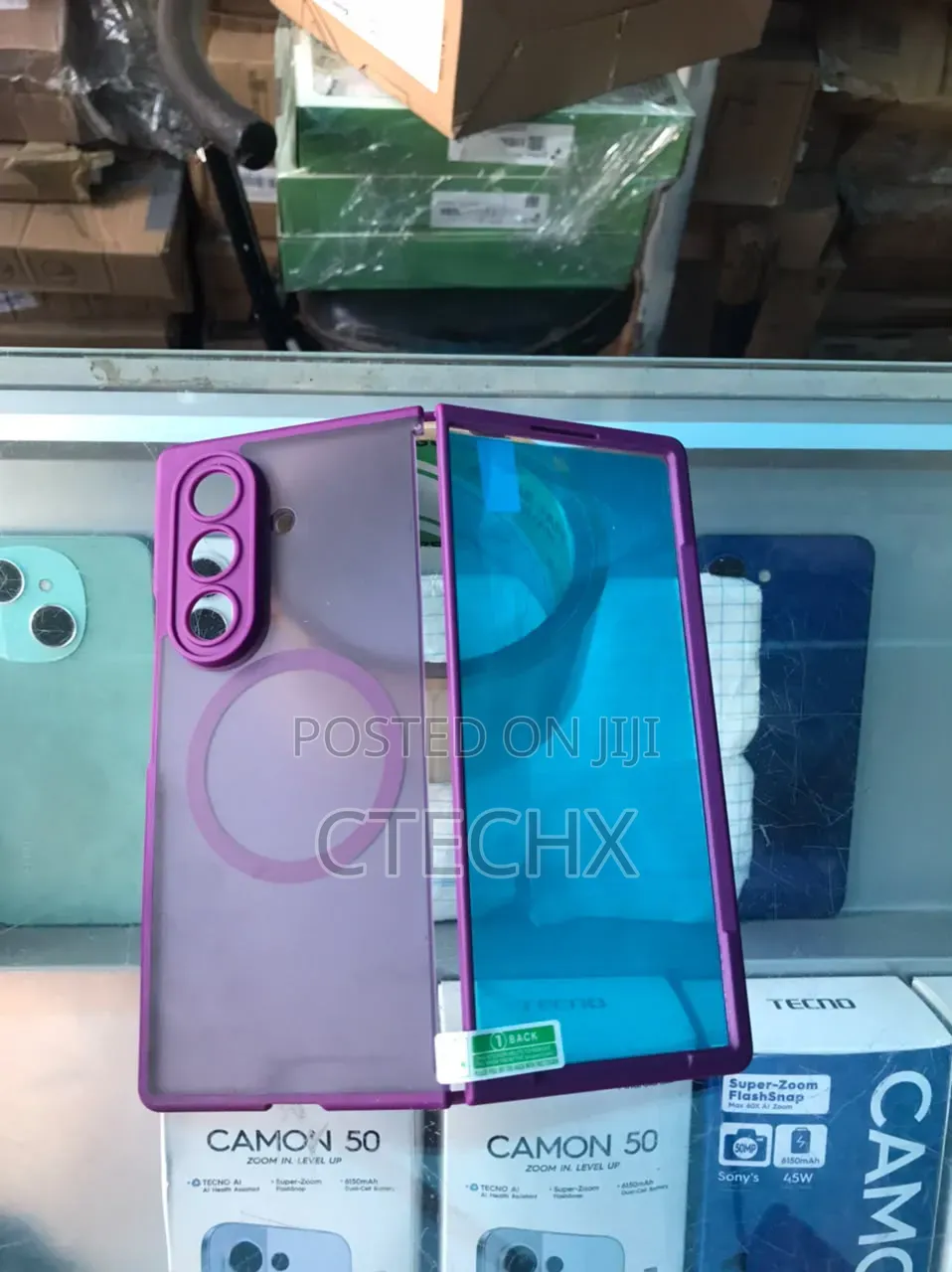 Samsung Galaxy Z Fold 7 Case With Hinge Protection Screen Protector