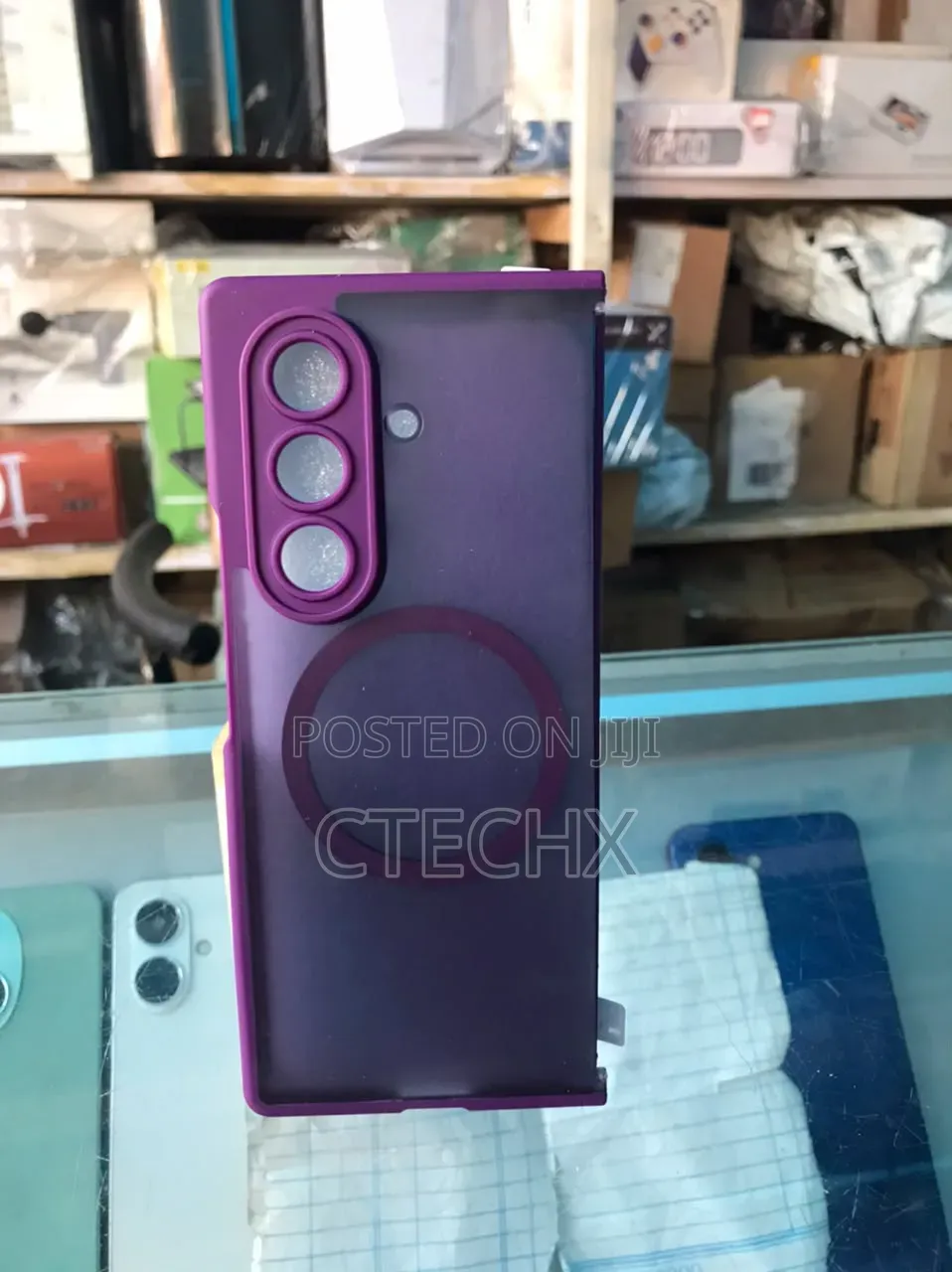 Samsung Galaxy Z Fold 7 Case With Hinge Protection Screen Protector
