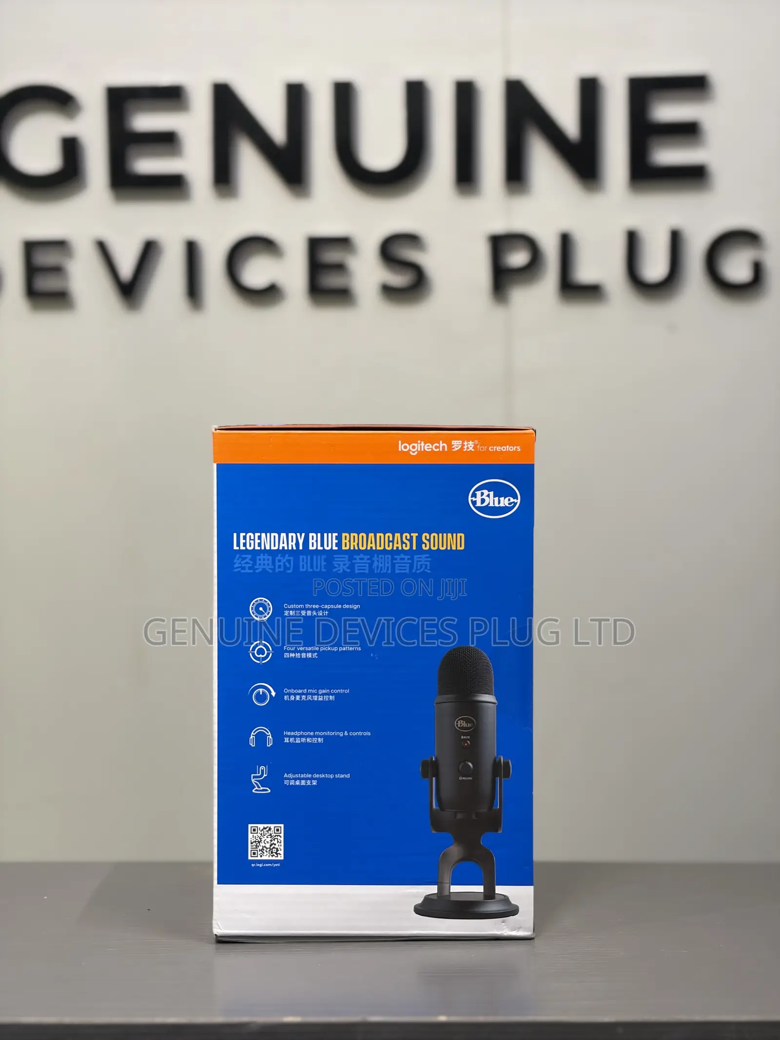 Logitech Blue Yeti USB Condenser Microphone