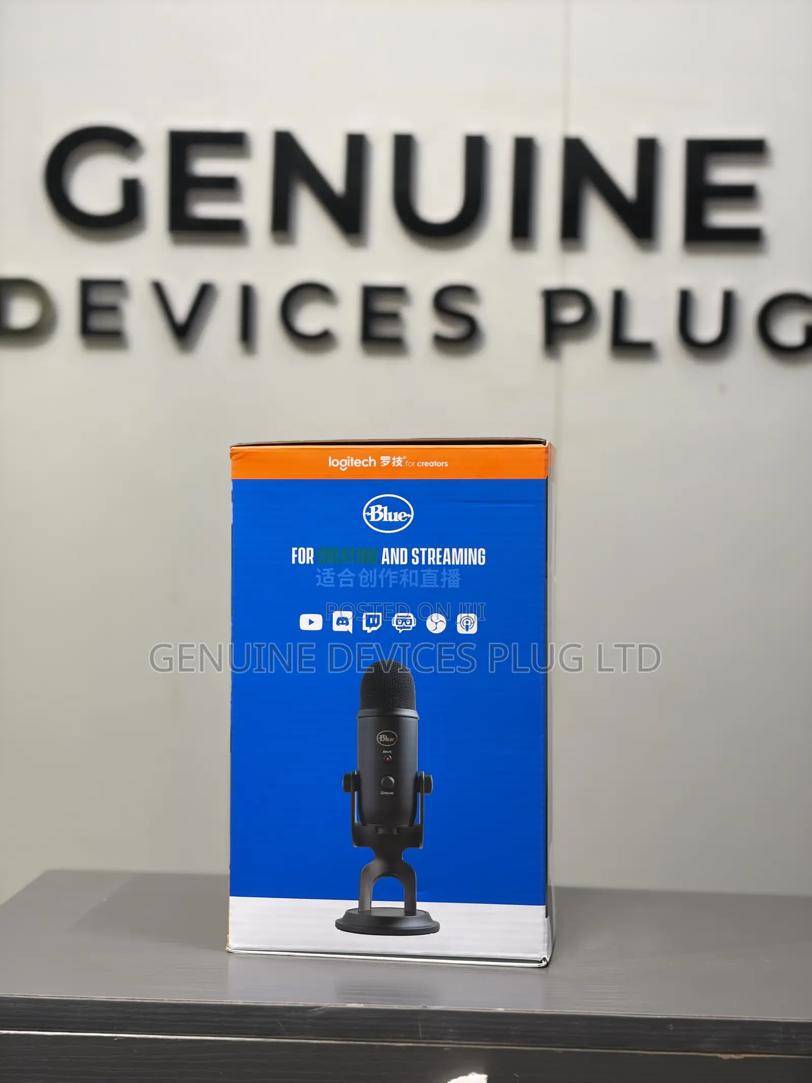 Logitech Blue Yeti USB Condenser Microphone