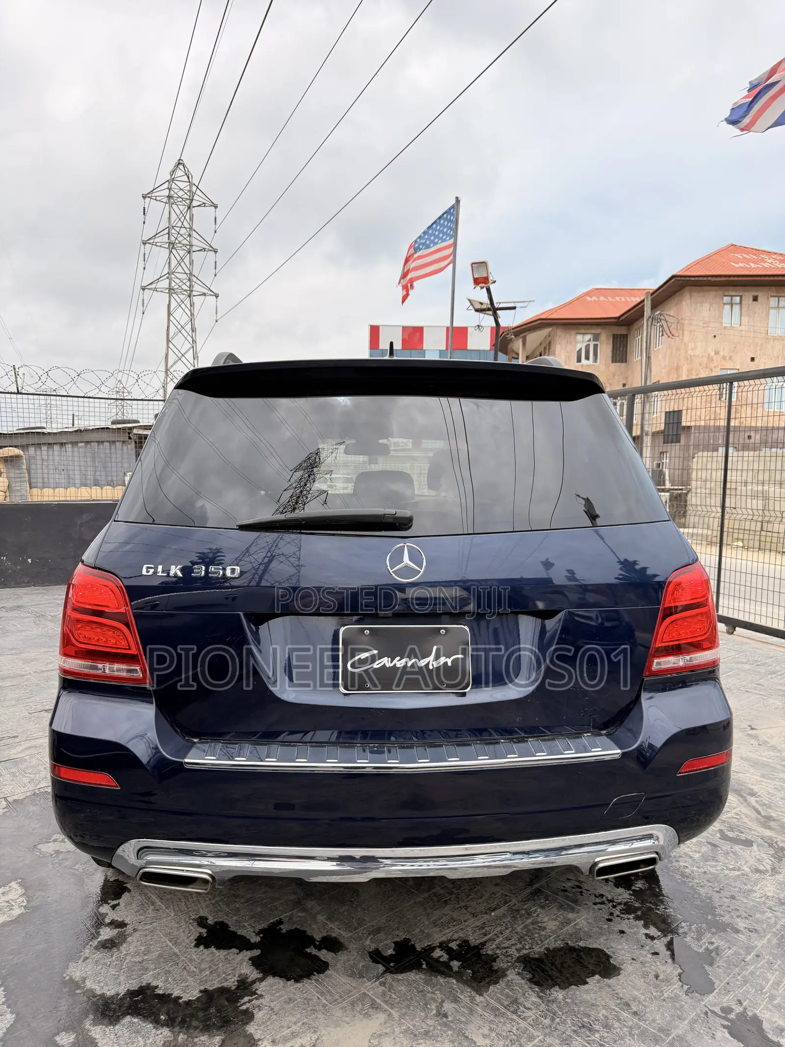 Mercedes-Benz GLK-Class 350 4MATIC 2014 Blue