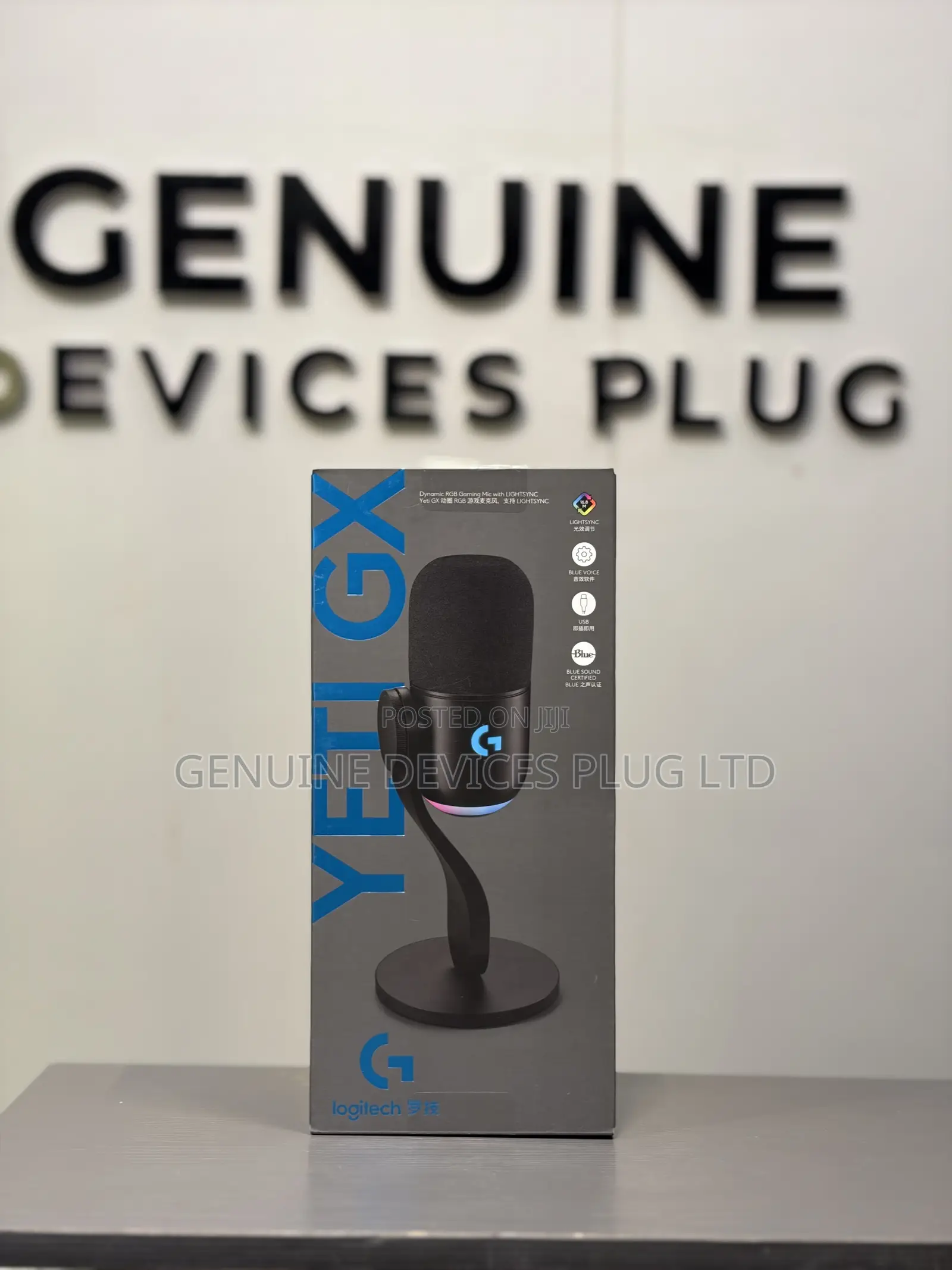 Logitech G Yeti Gx Dynamic RGB Gaming Microphone With USB-C