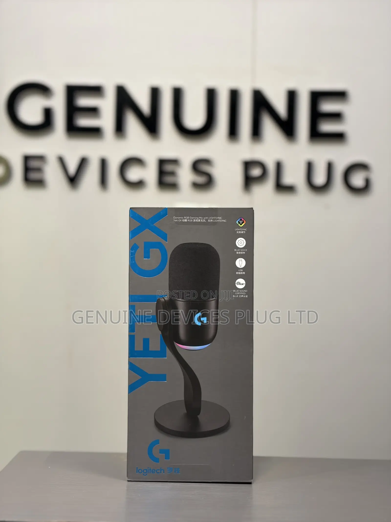 Logitech G Yeti Gx Dynamic RGB Gaming Microphone With USB-C