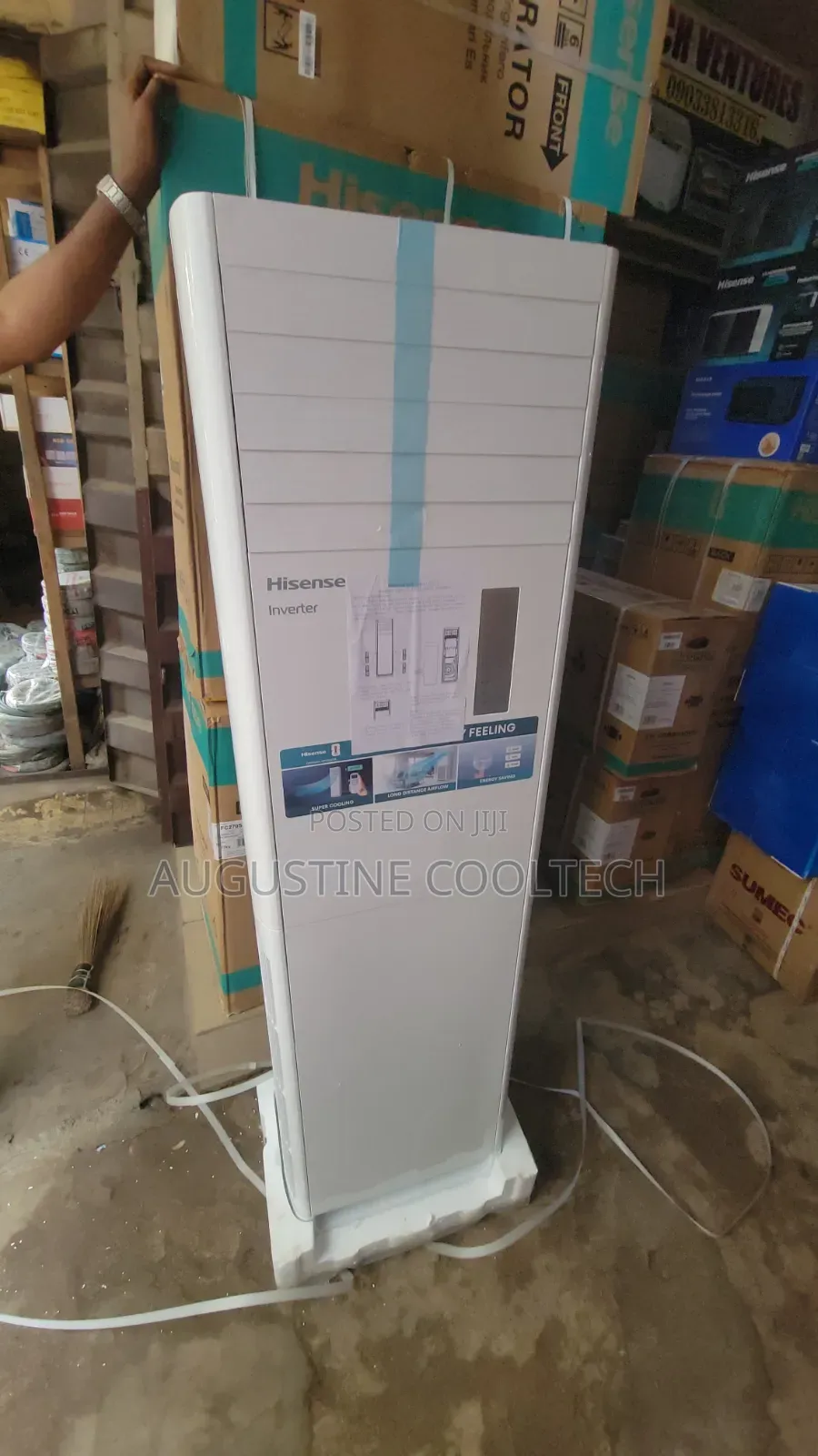 Brand New Hisense Inverter Standing Air-Conditioner 2tons