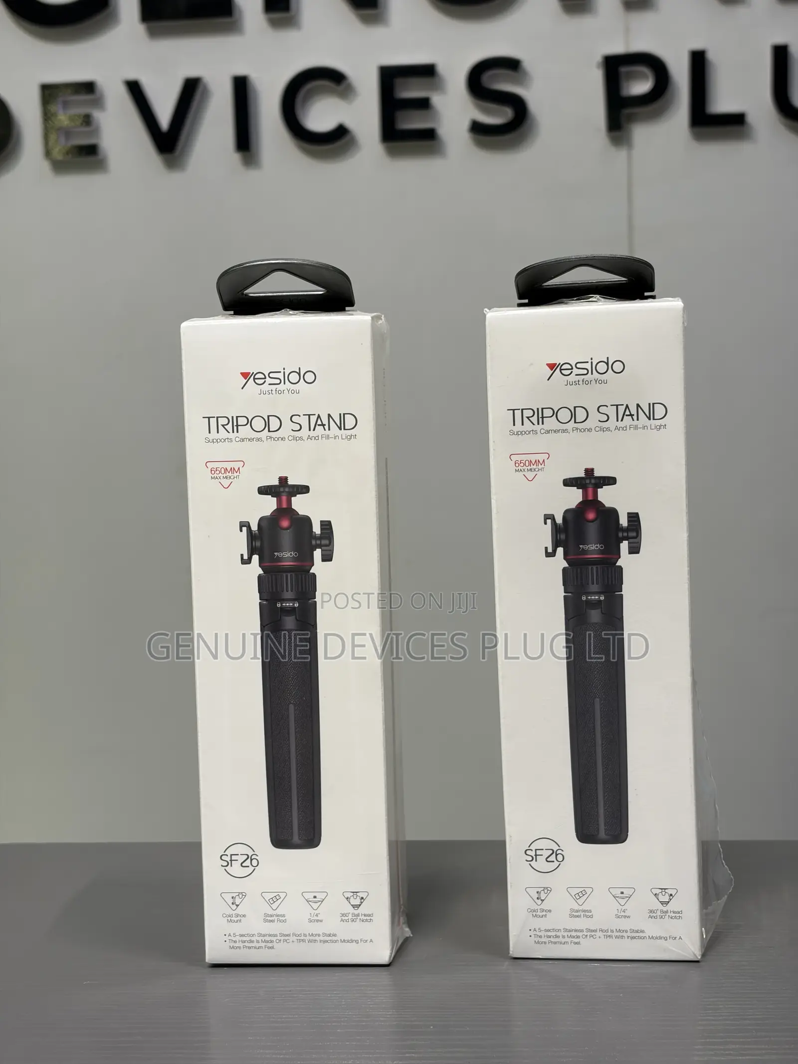 Aluminum Alloy Pole Ball Head Telescopic Tripod Stand Selfie Stick