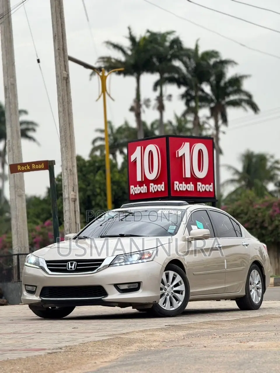 Honda Accord 2013 Gold
